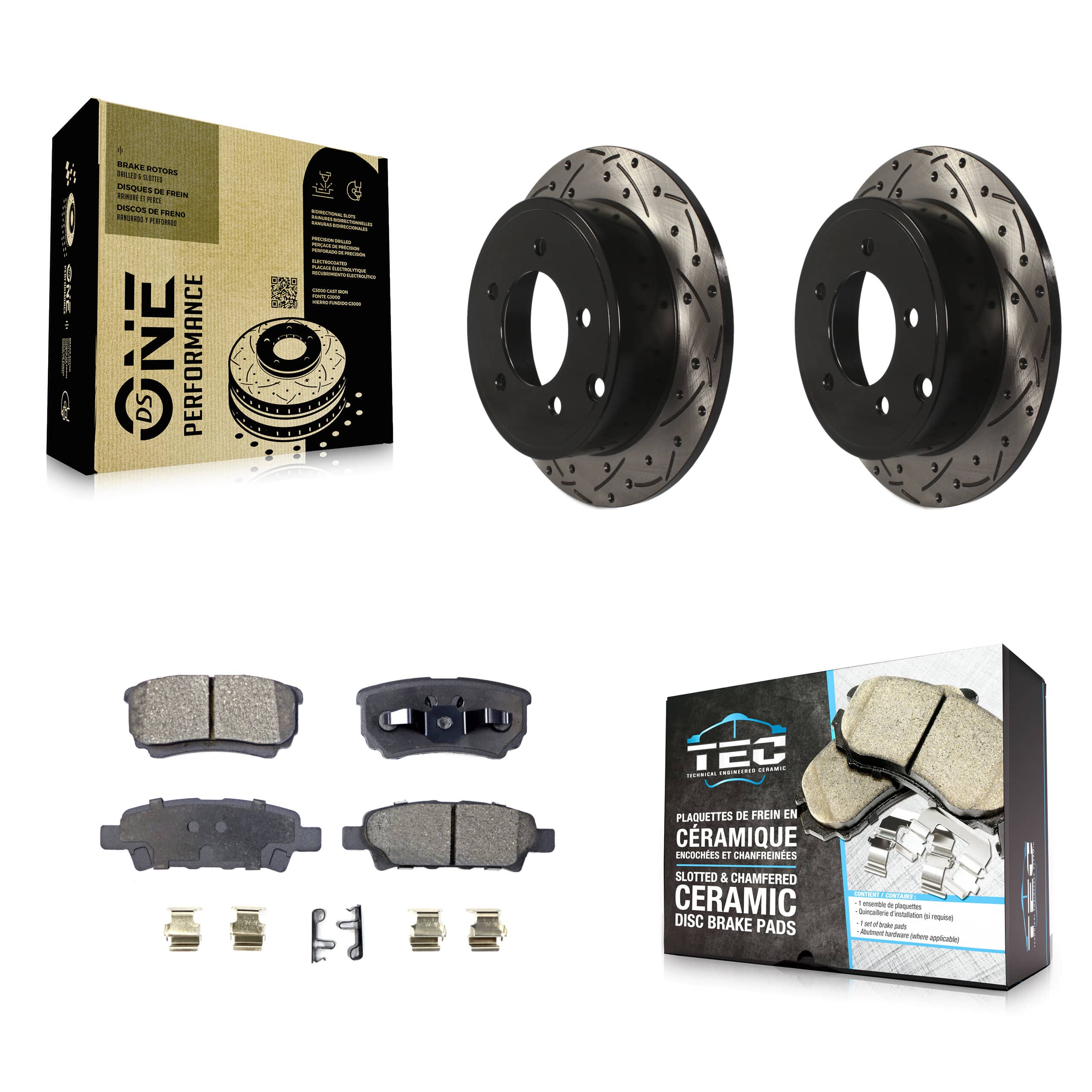 Transit Auto - KDT-100476 - Rear Disc Brake Kits