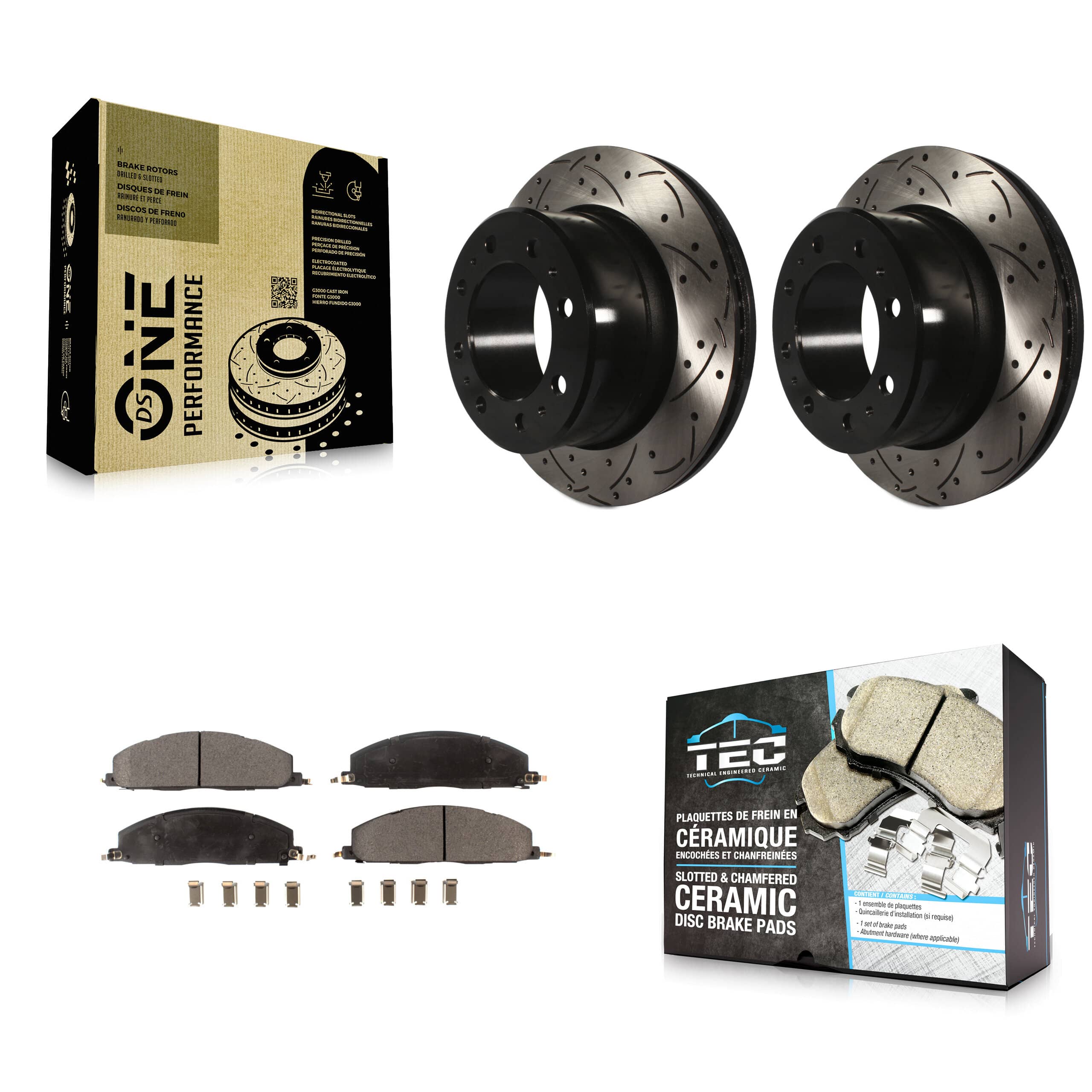 Transit Auto - KDT-100483 - Rear Disc Brake Kits