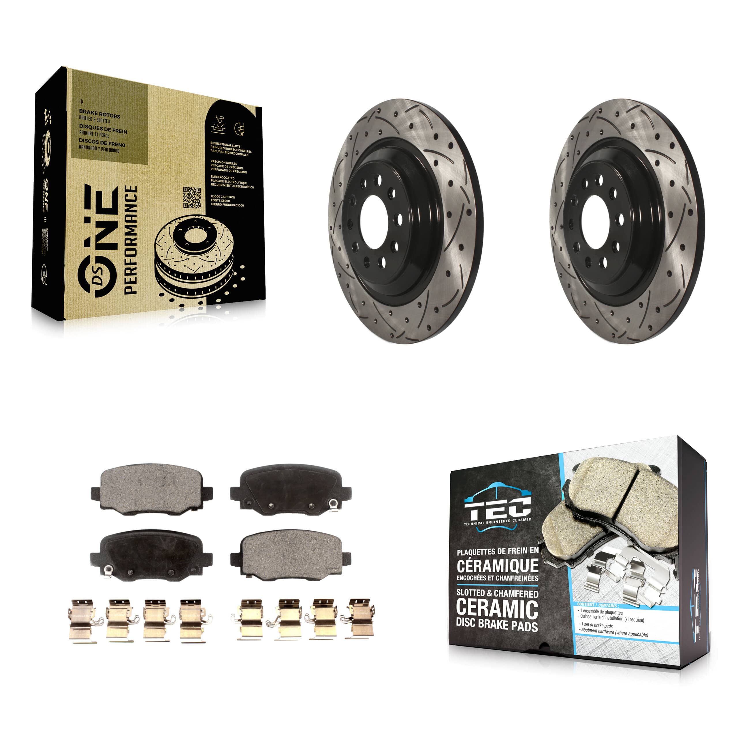 Transit Auto - KDT-100489 - Rear Disc Brake Kits