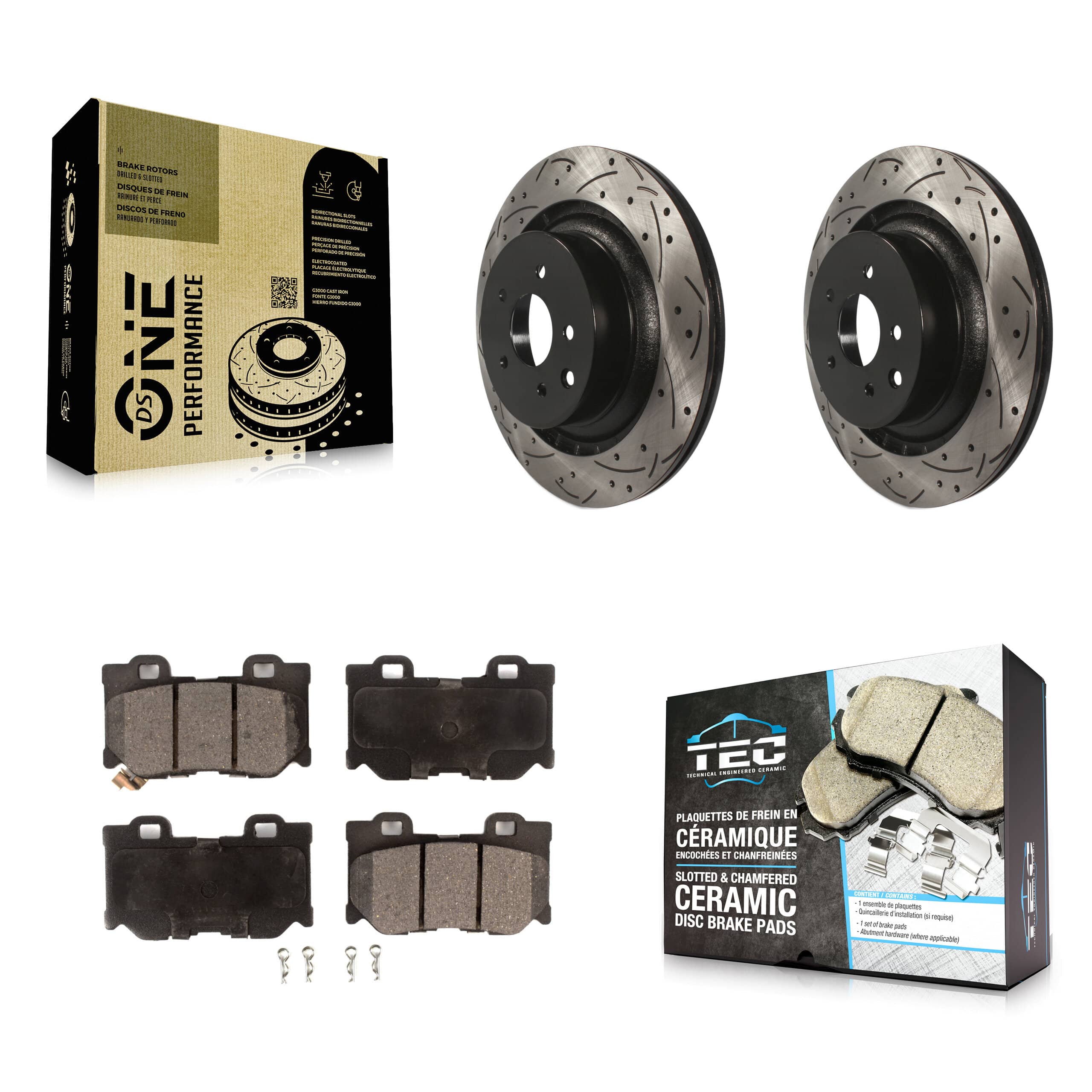 Transit Auto - KDT-100517 - Rear Disc Brake Kits