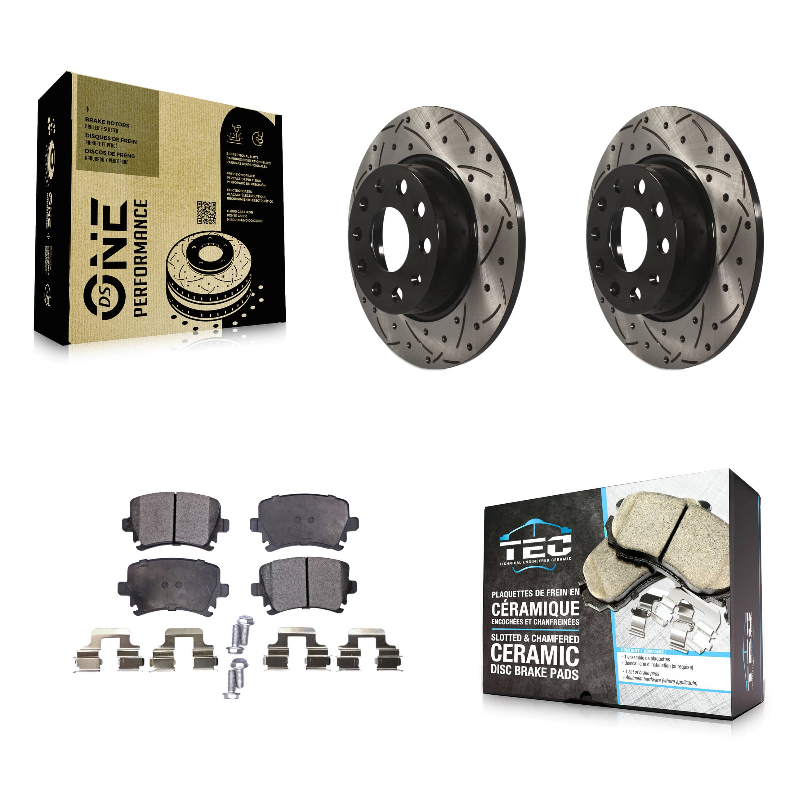 Transit Auto - KDT-100531 - Rear Disc Brake Kits
