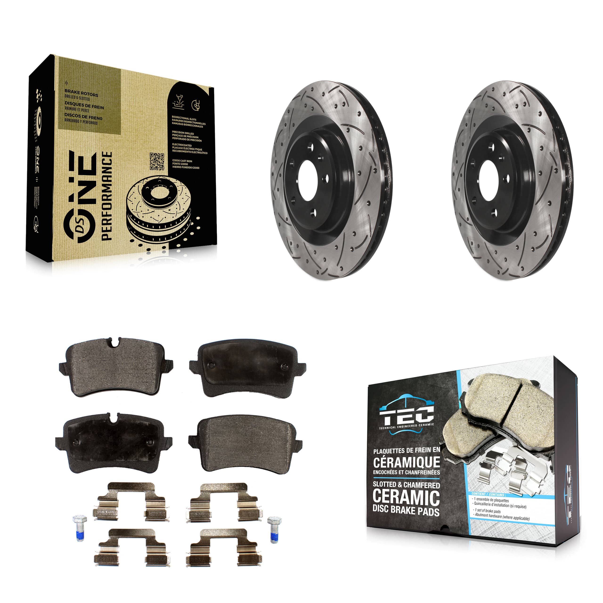 Transit Auto - KDT-100538 - Rear Disc Brake Kits