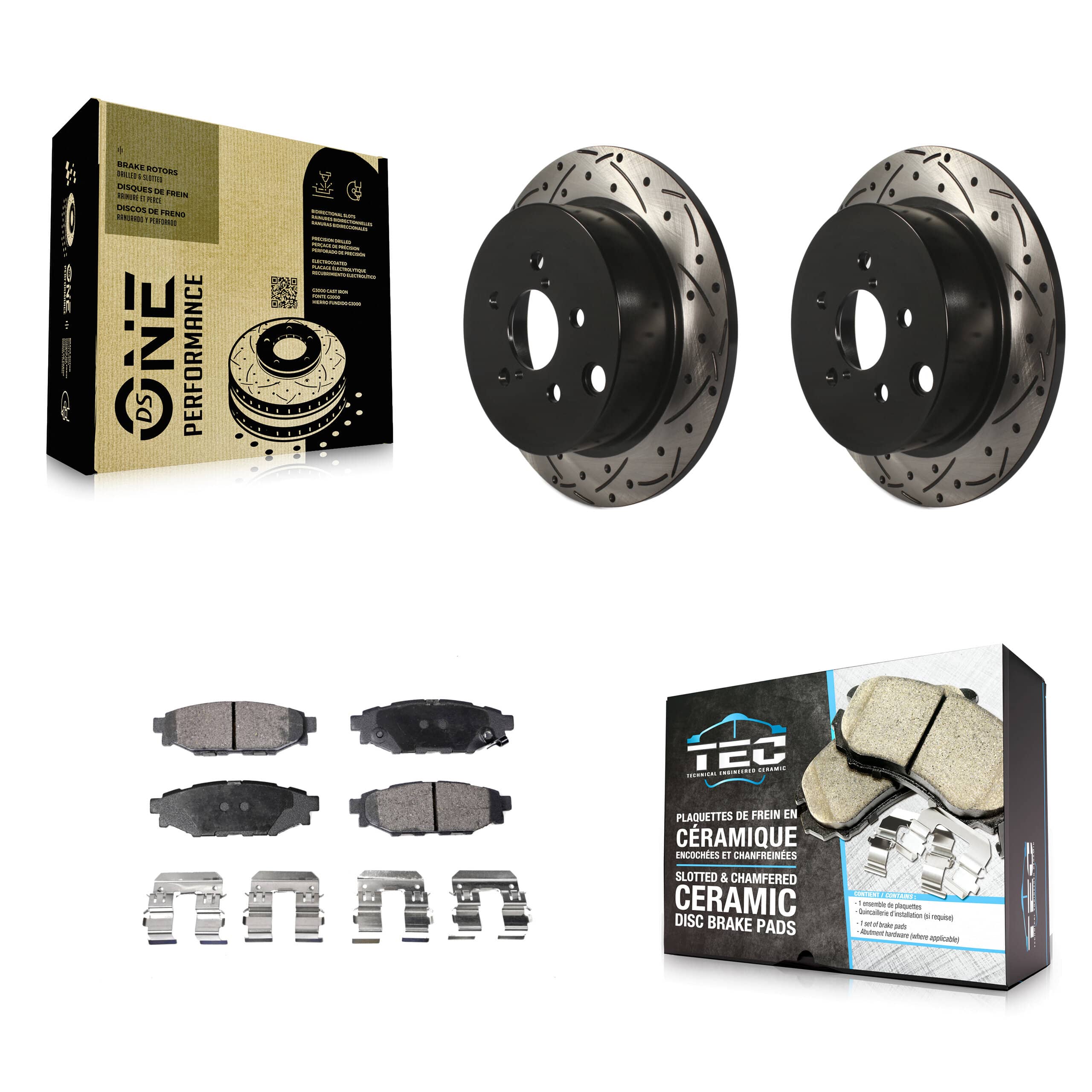 Transit Auto - KDT-100547 - Rear Disc Brake Kits