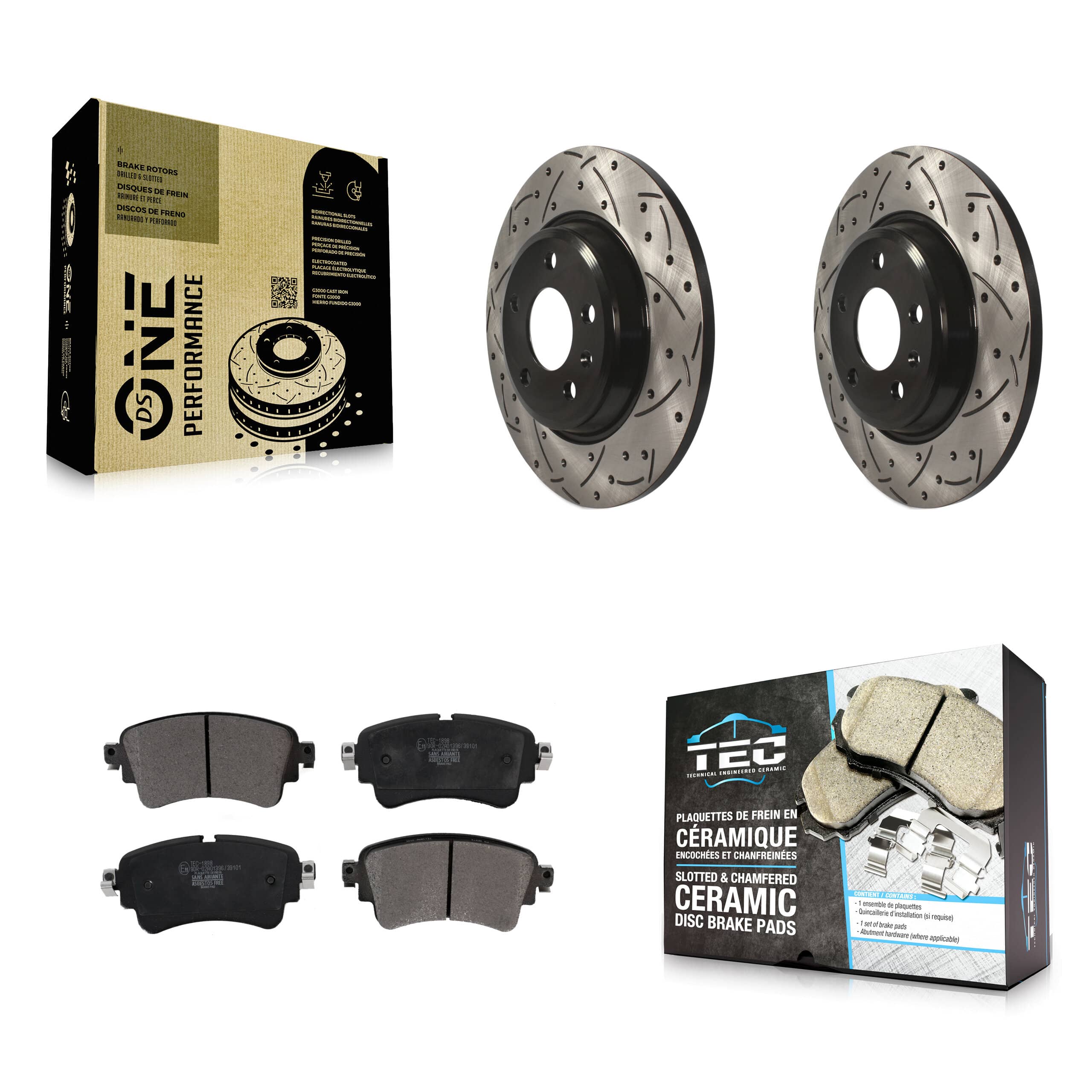 Transit Auto - KDT-100574 - Rear Disc Brake Kits