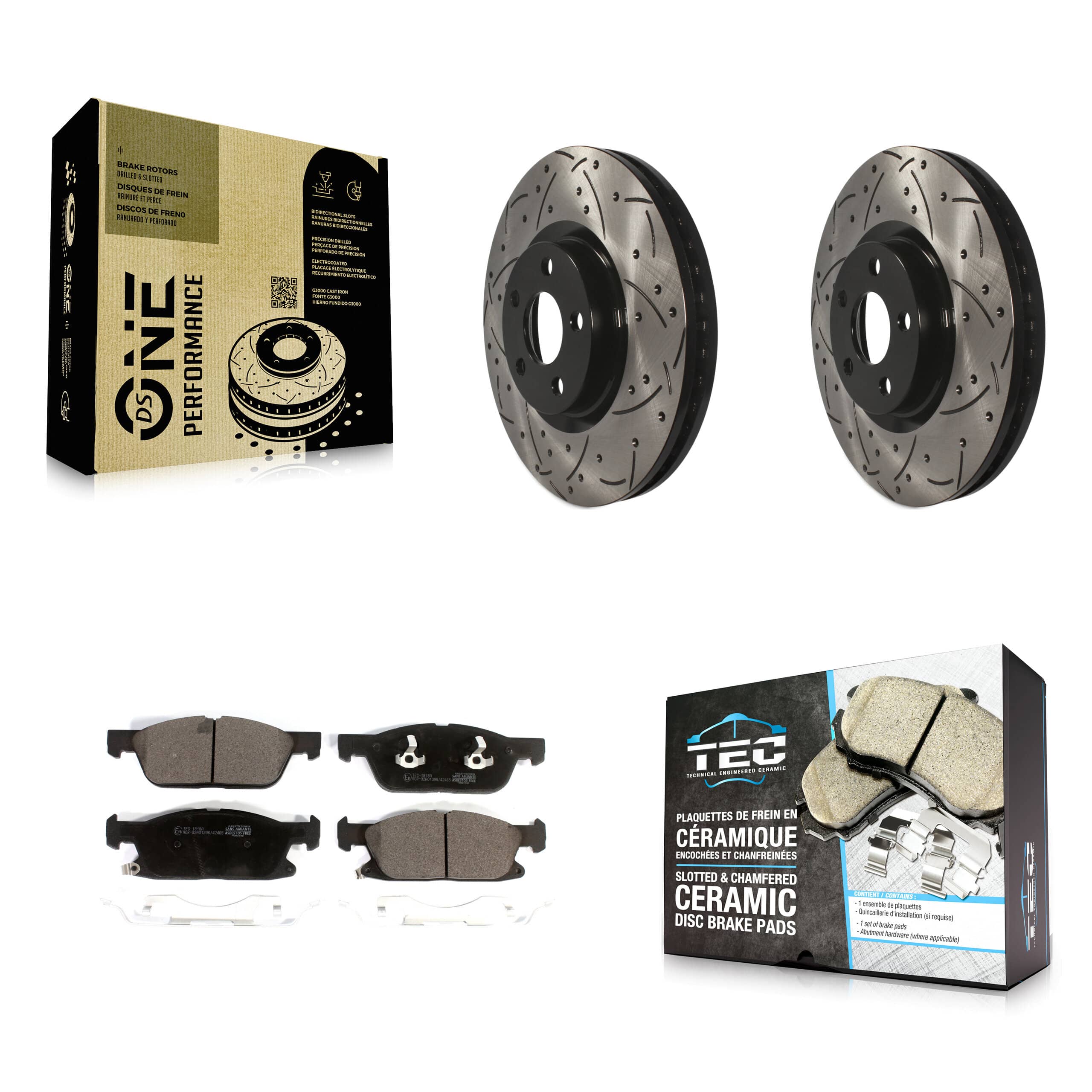 Transit Auto - KDT-100611 - Front Disc Brake Kits