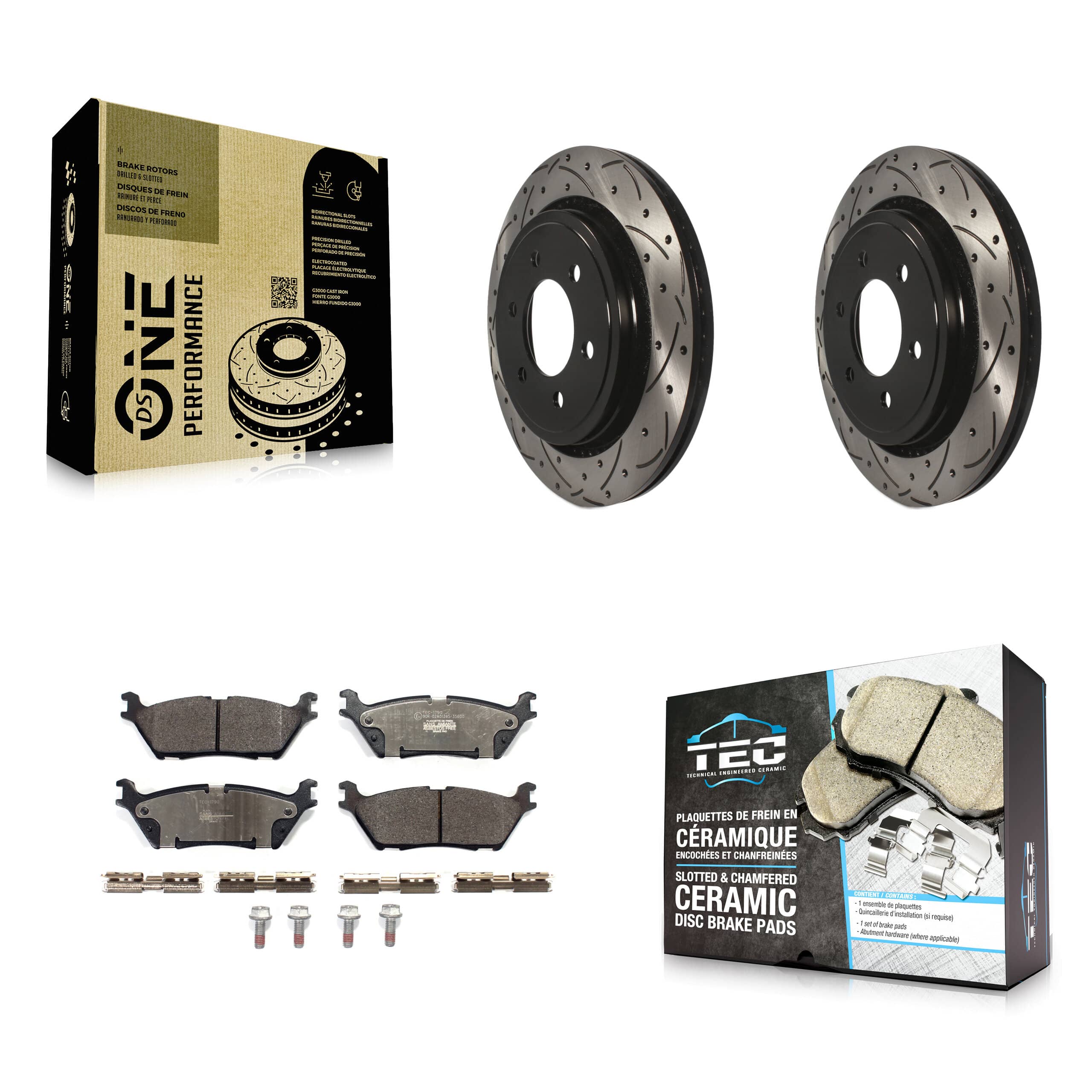 Transit Auto - KDT-100626 - Rear Disc Brake Kits
