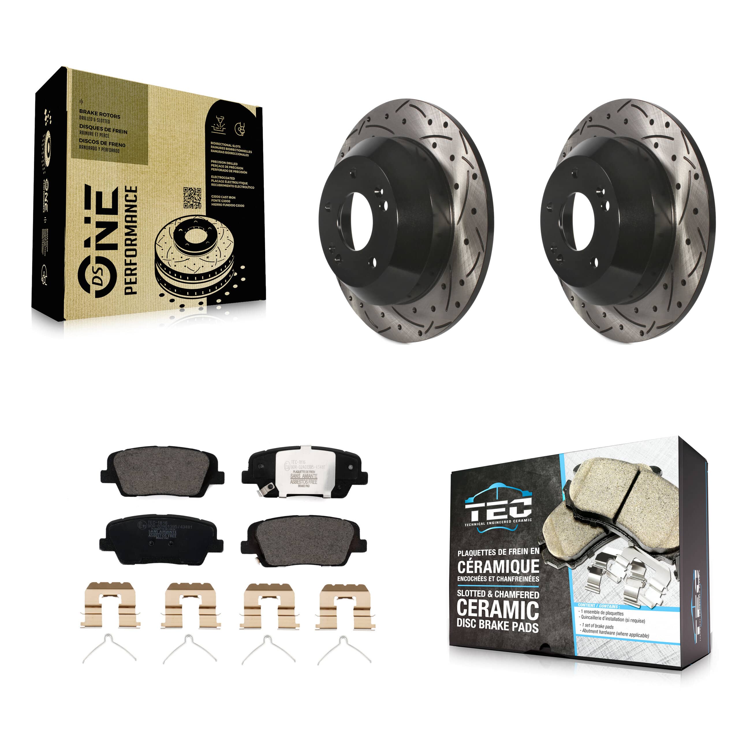 Transit Auto - KDT-100627 - Rear Disc Brake Kits