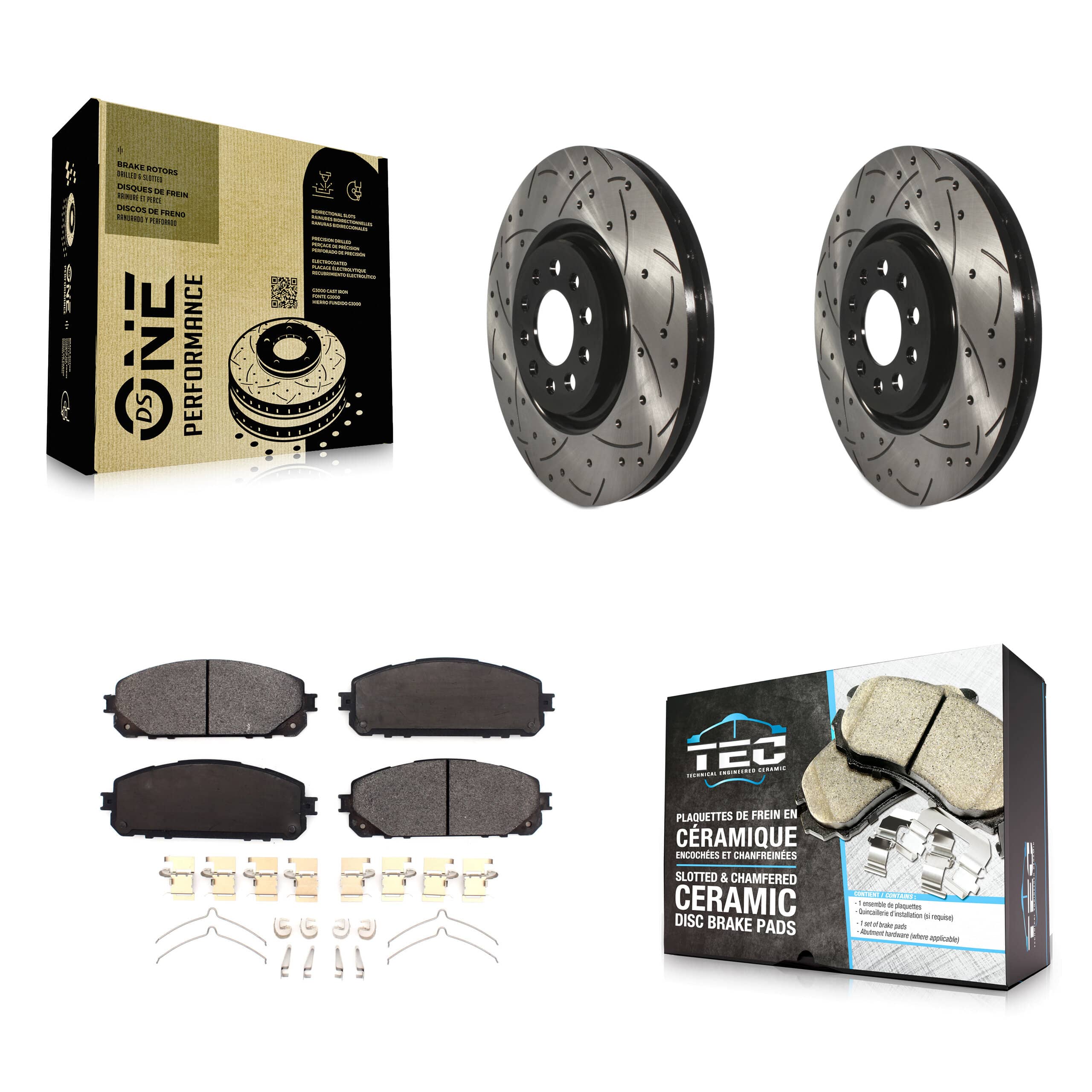 Transit Auto - KDT-100715 - Front Disc Brake Kits