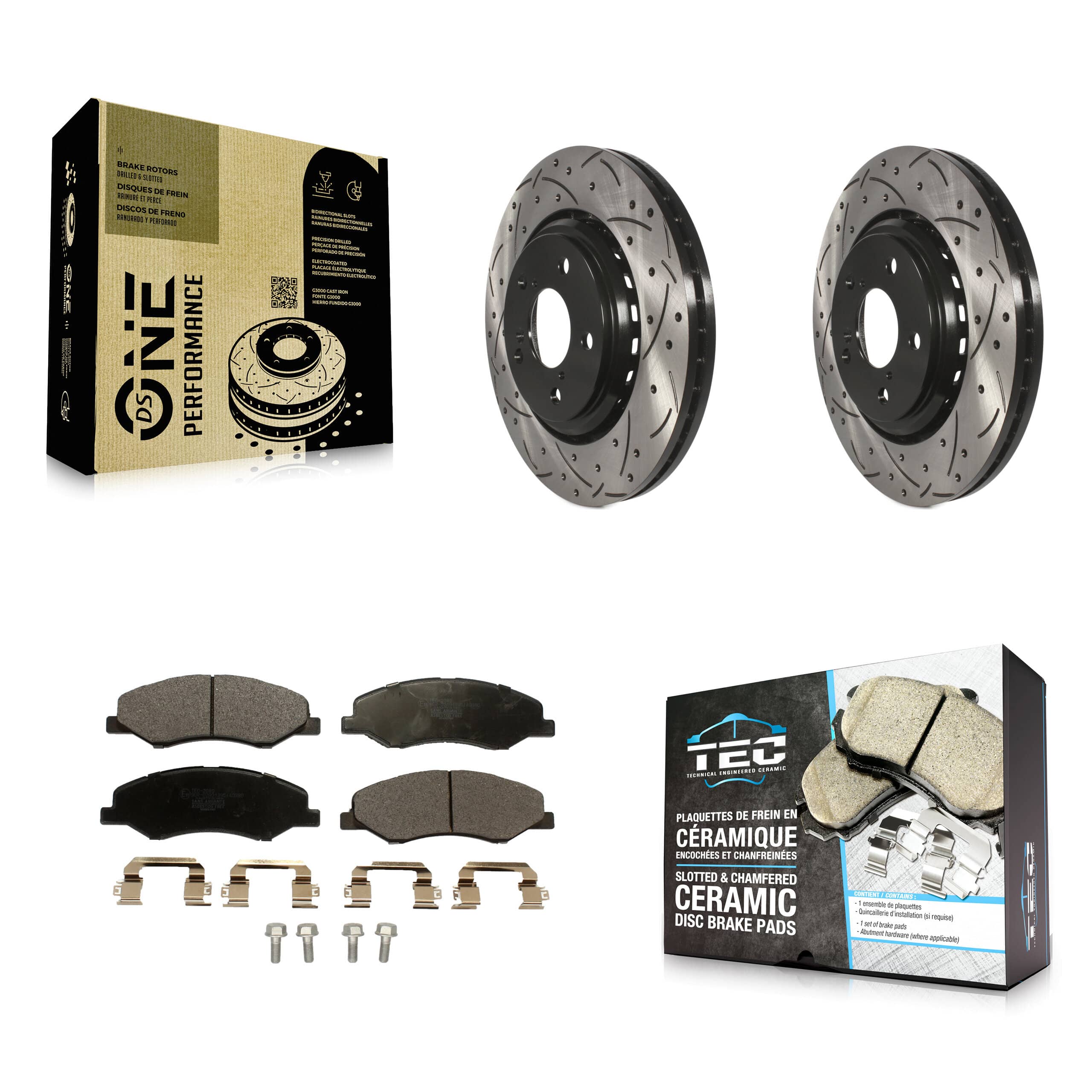 Transit Auto - KDT-100728 - Front Disc Brake Kits