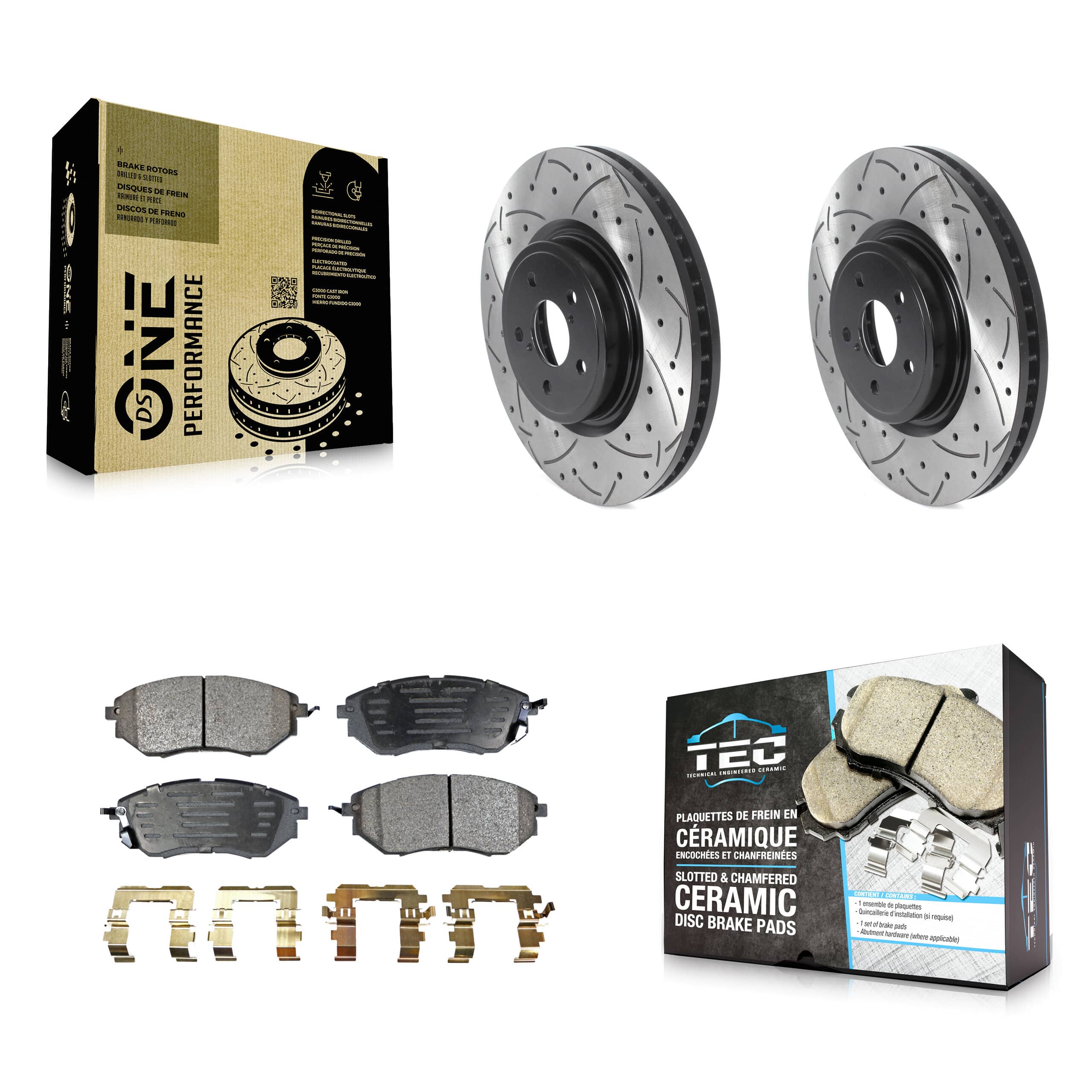 Transit Auto - KDT-100777 - Front Disc Brake Kits