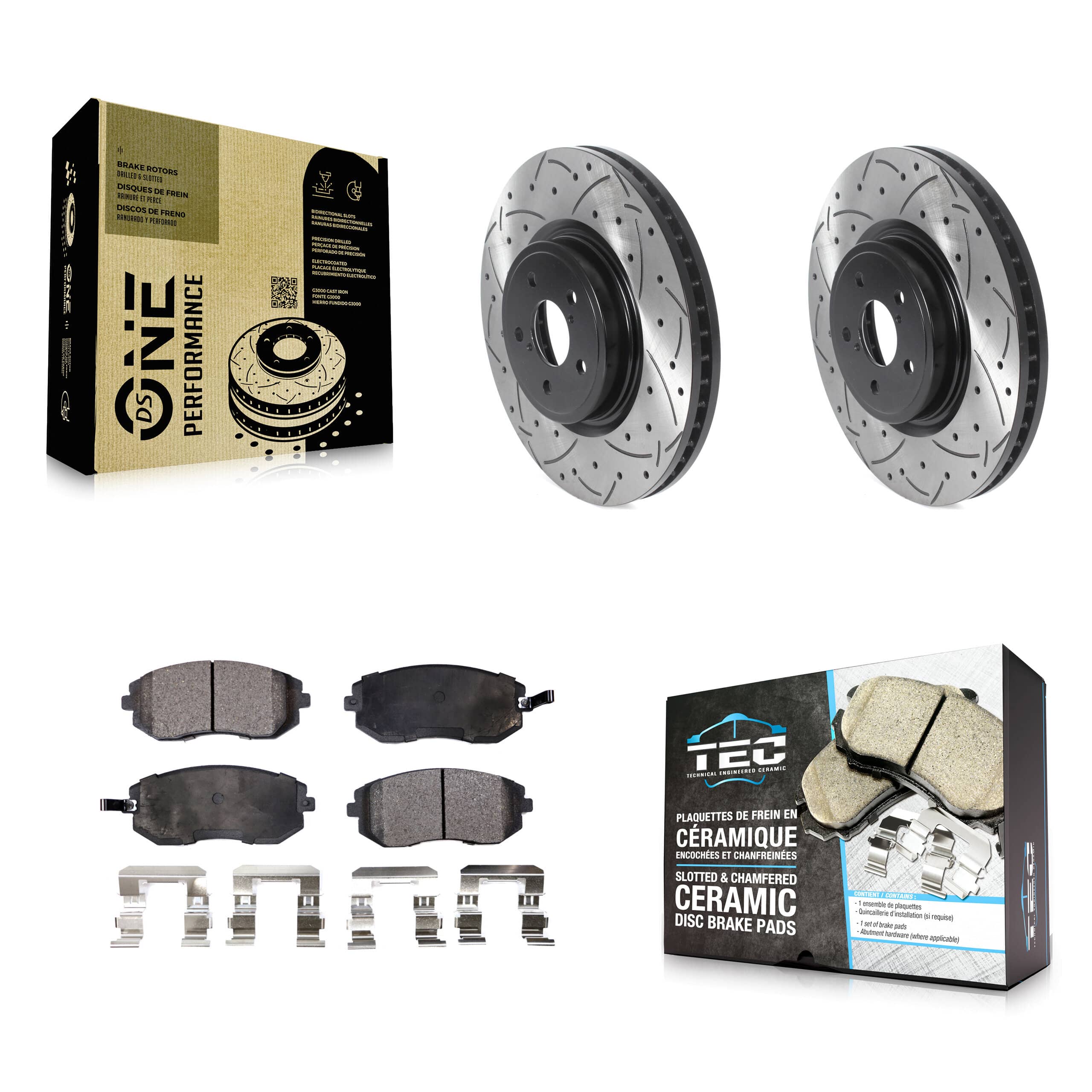 Transit Auto - KDT-100778 - Front Disc Brake Kits