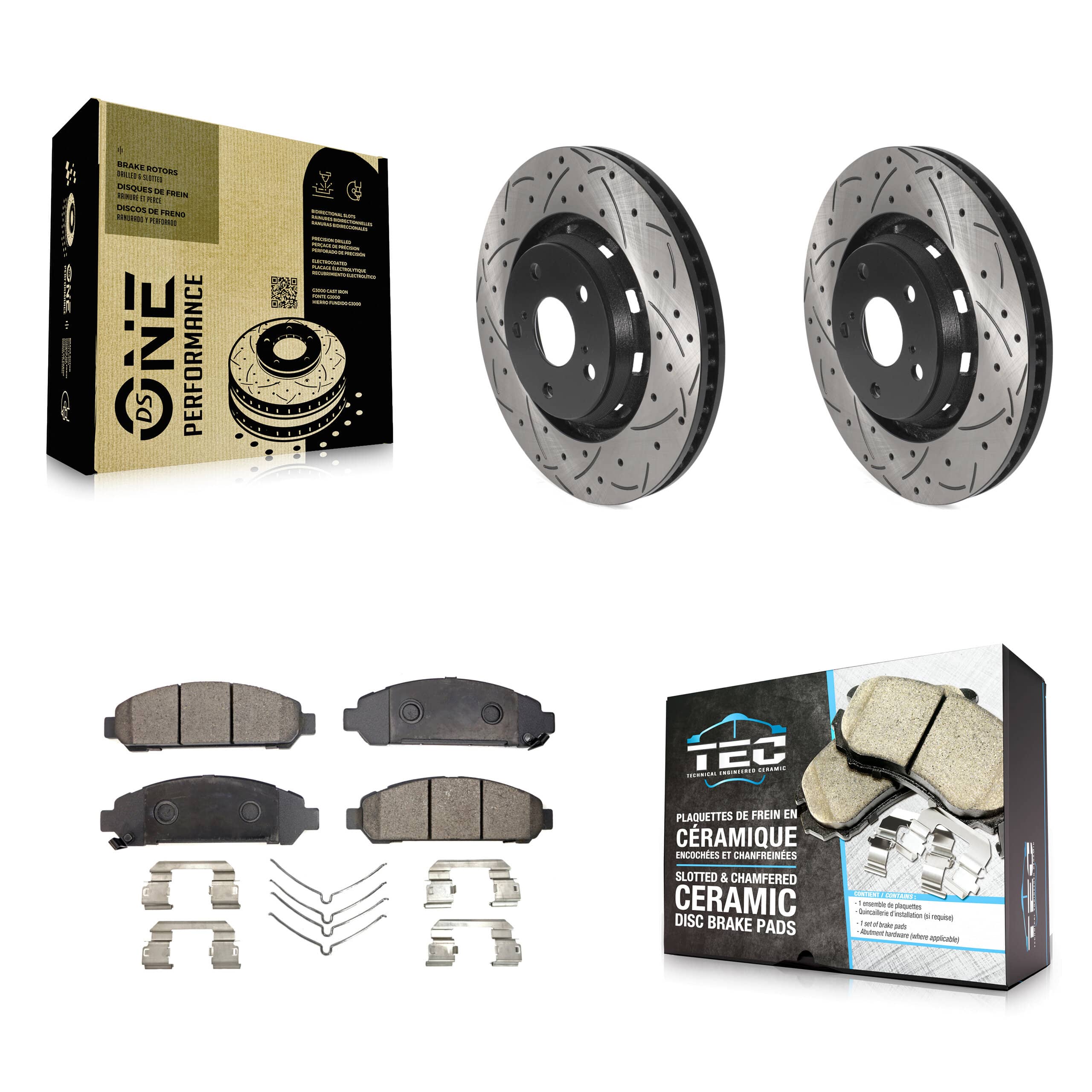 Transit Auto - KDT-100789 - Front Disc Brake Kits