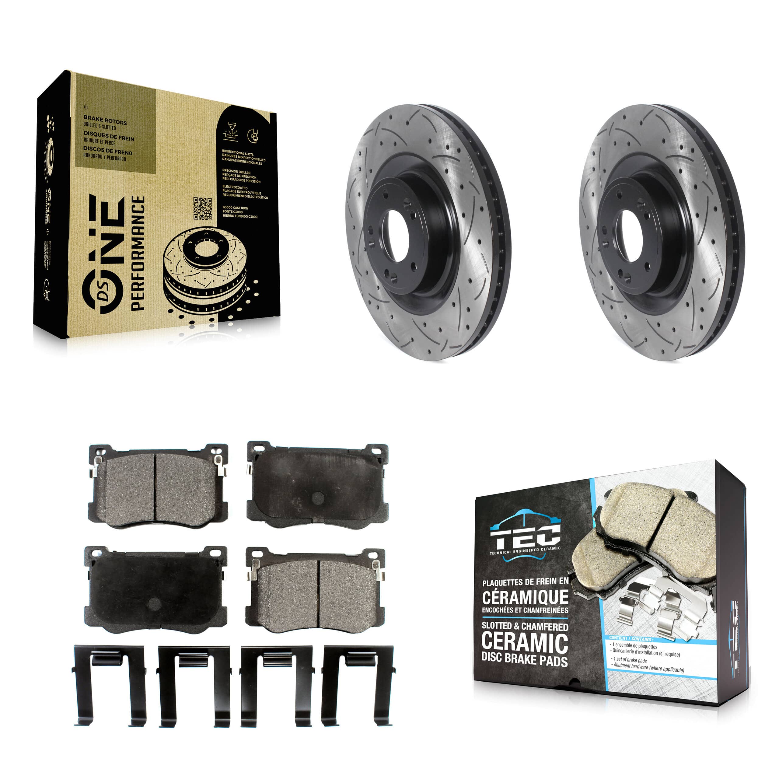 Transit Auto - KDT-100791 - Front Disc Brake Kits