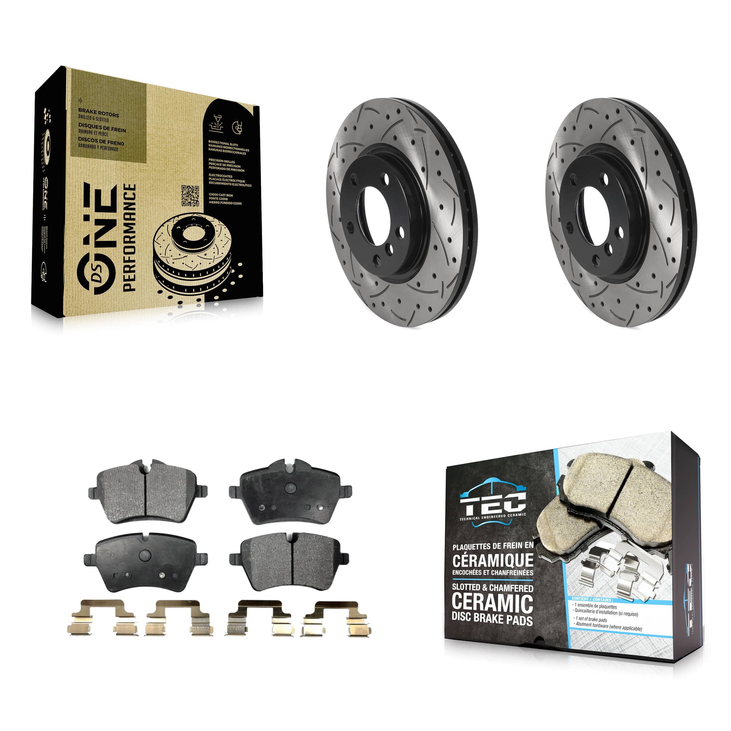 Transit Auto - KDT-100799 - Front Disc Brake Kits