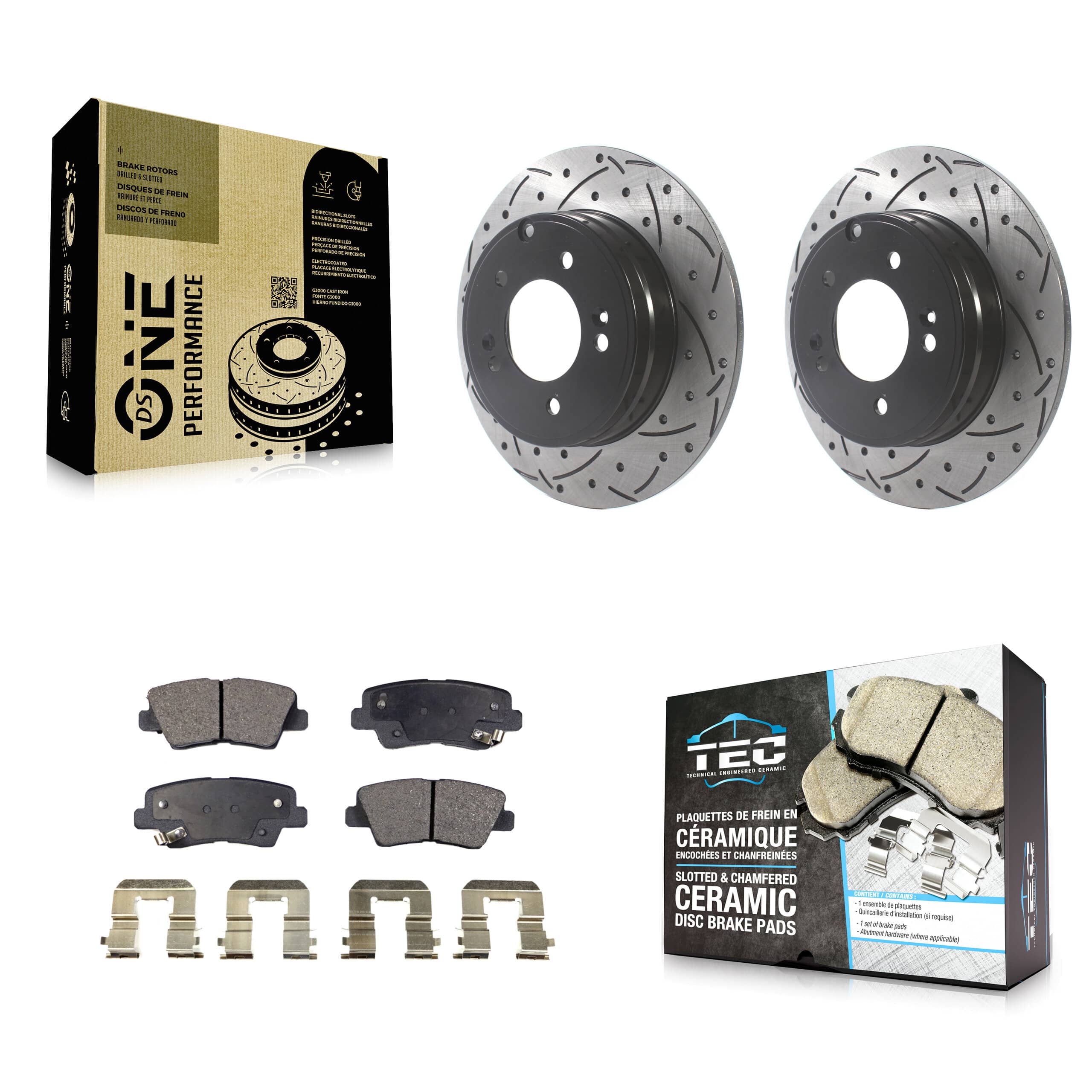 Transit Auto - KDT-100928 - Rear Disc Brake Kits