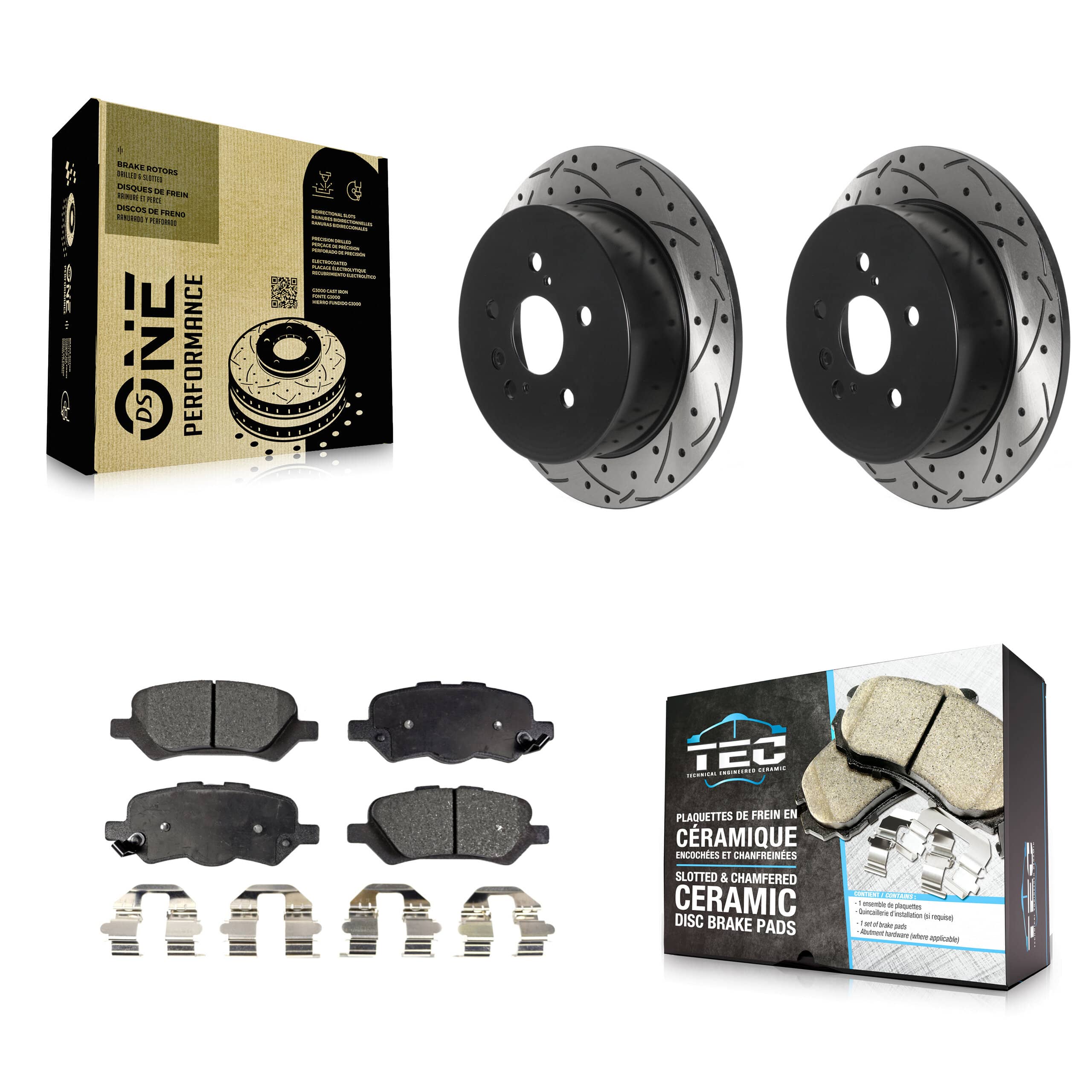 Transit Auto - KDT-100937 - Rear Disc Brake Kits