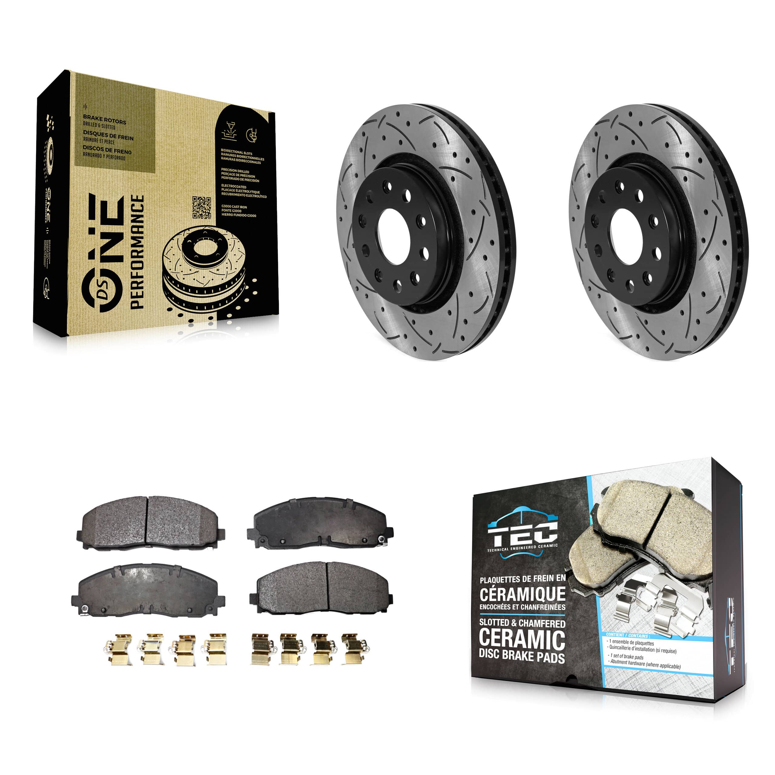 Transit Auto - KDT-101034 - Front Disc Brake Kits