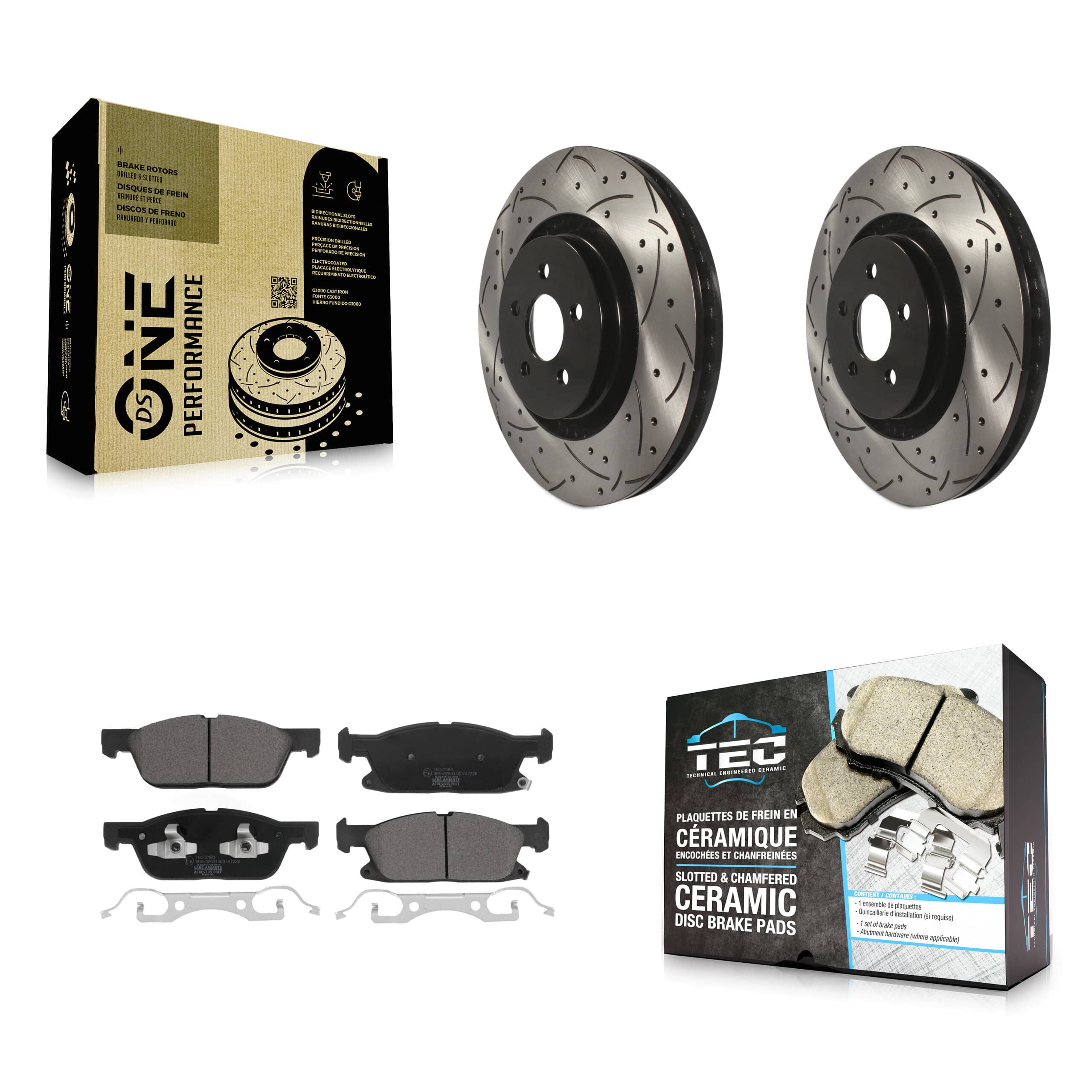 Transit Auto - KDT-101073 - Front Disc Brake Kits