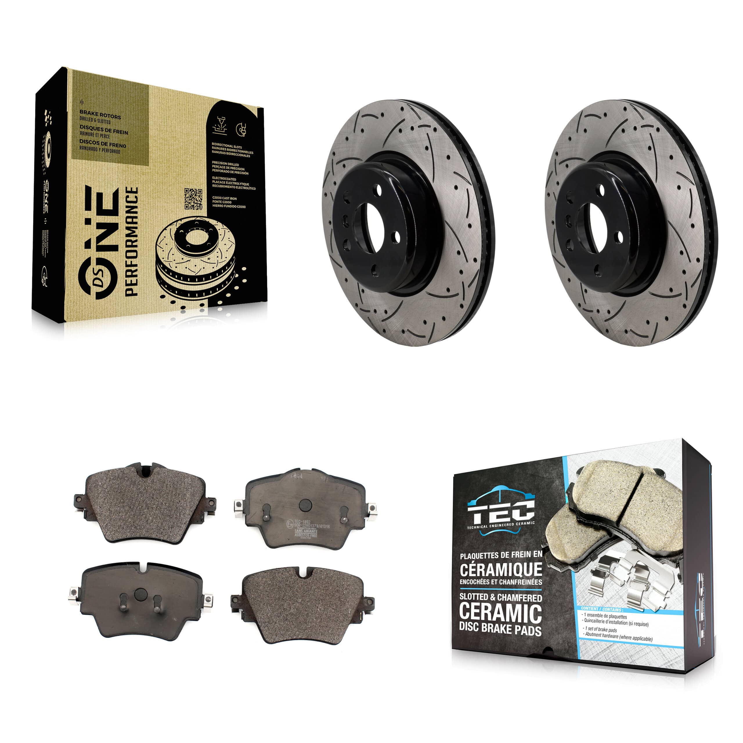 Transit Auto - KDT-101256 - Front Disc Brake Kits