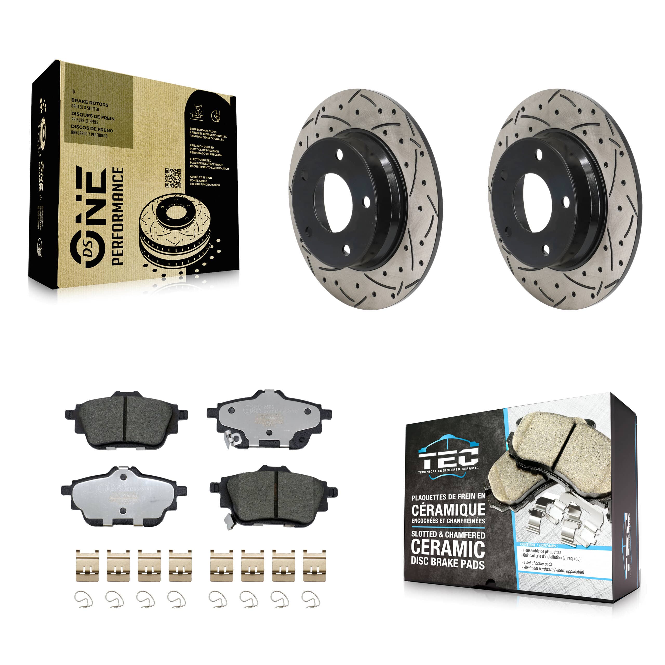 Transit Auto - KDT-101265 - Rear Disc Brake Kits