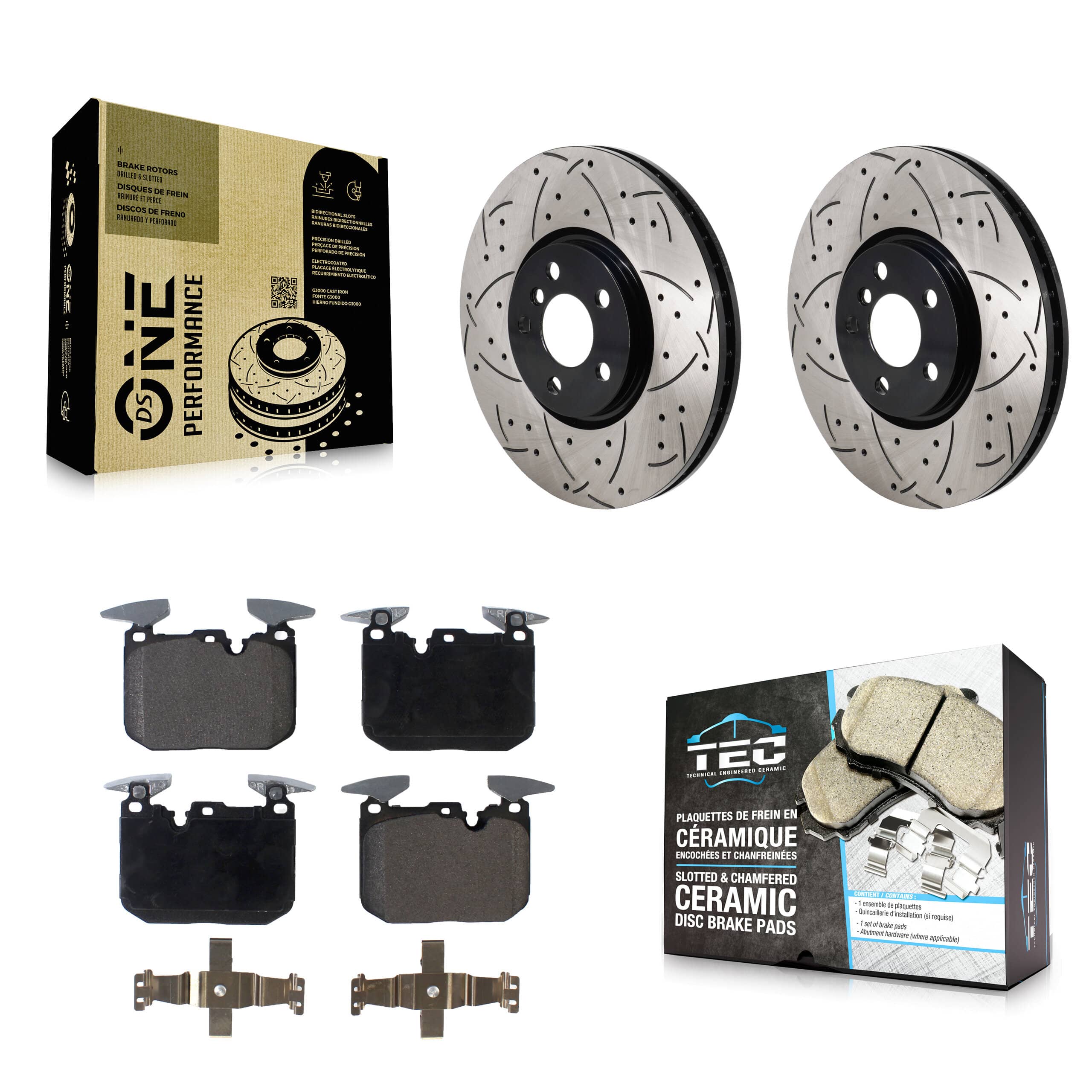 Transit Auto - KDT-101325 - Front Disc Brake Kits