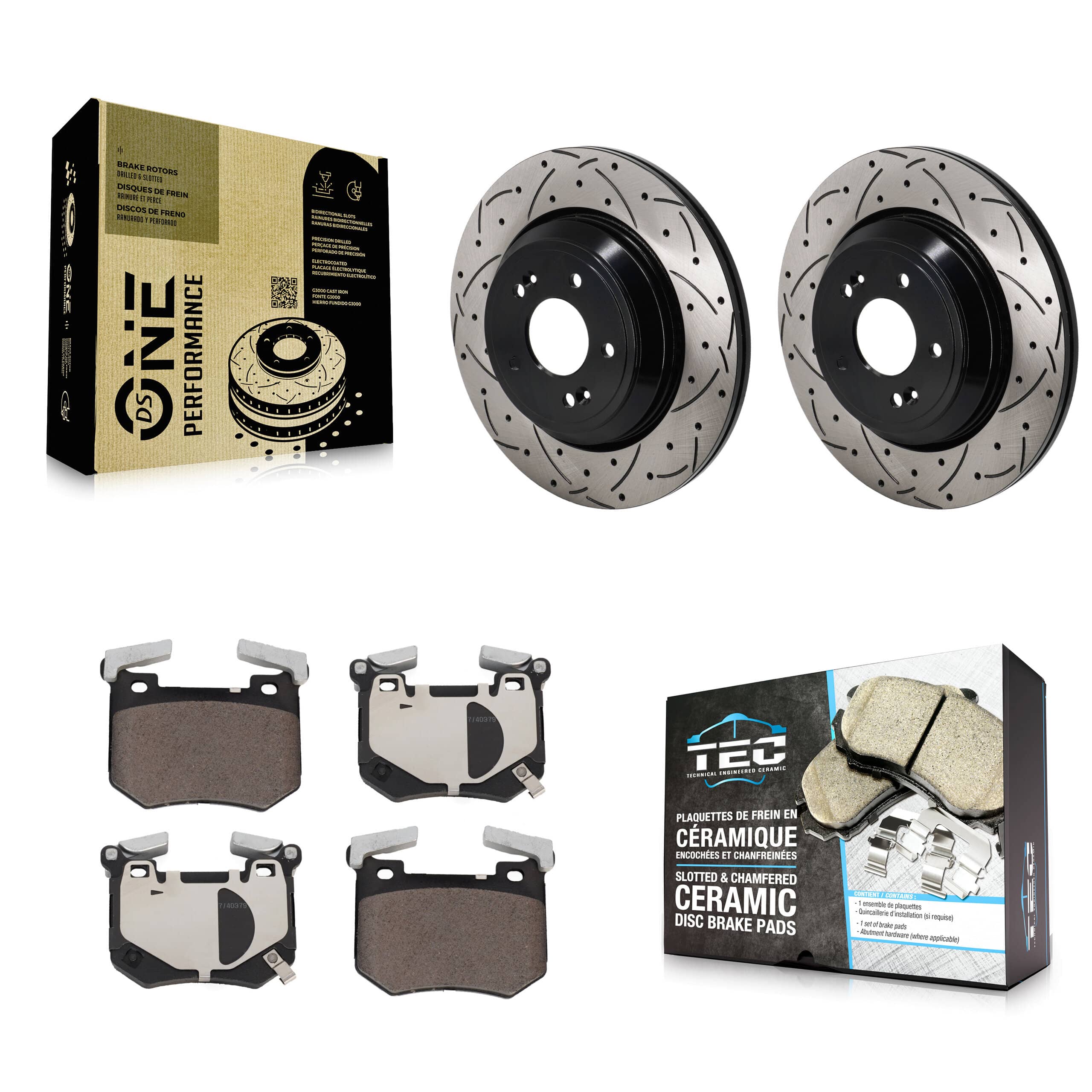Transit Auto - KDT-101407 - Rear Disc Brake Kits