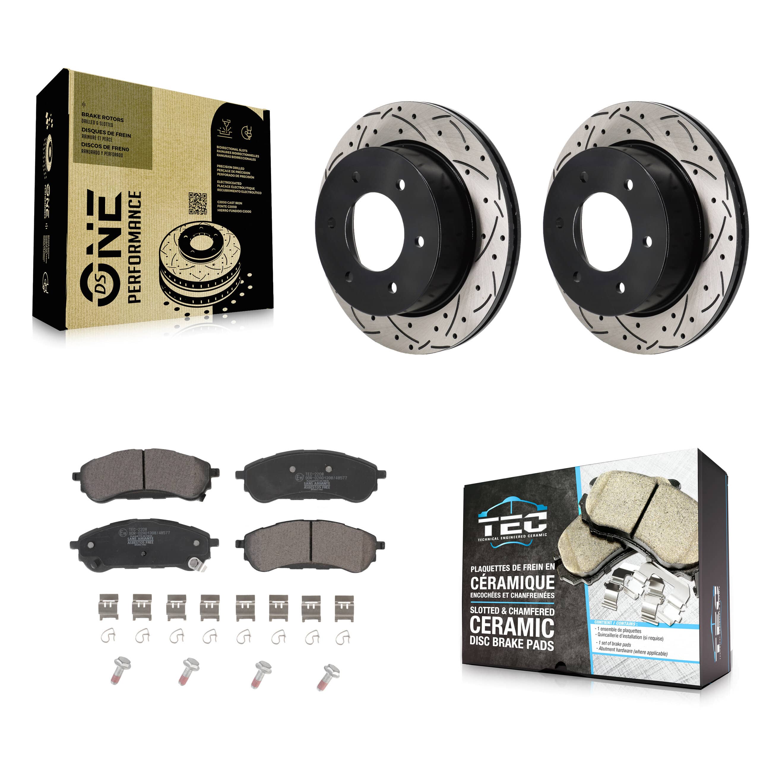 Transit Auto - KDT-101428 - Rear Disc Brake Kits