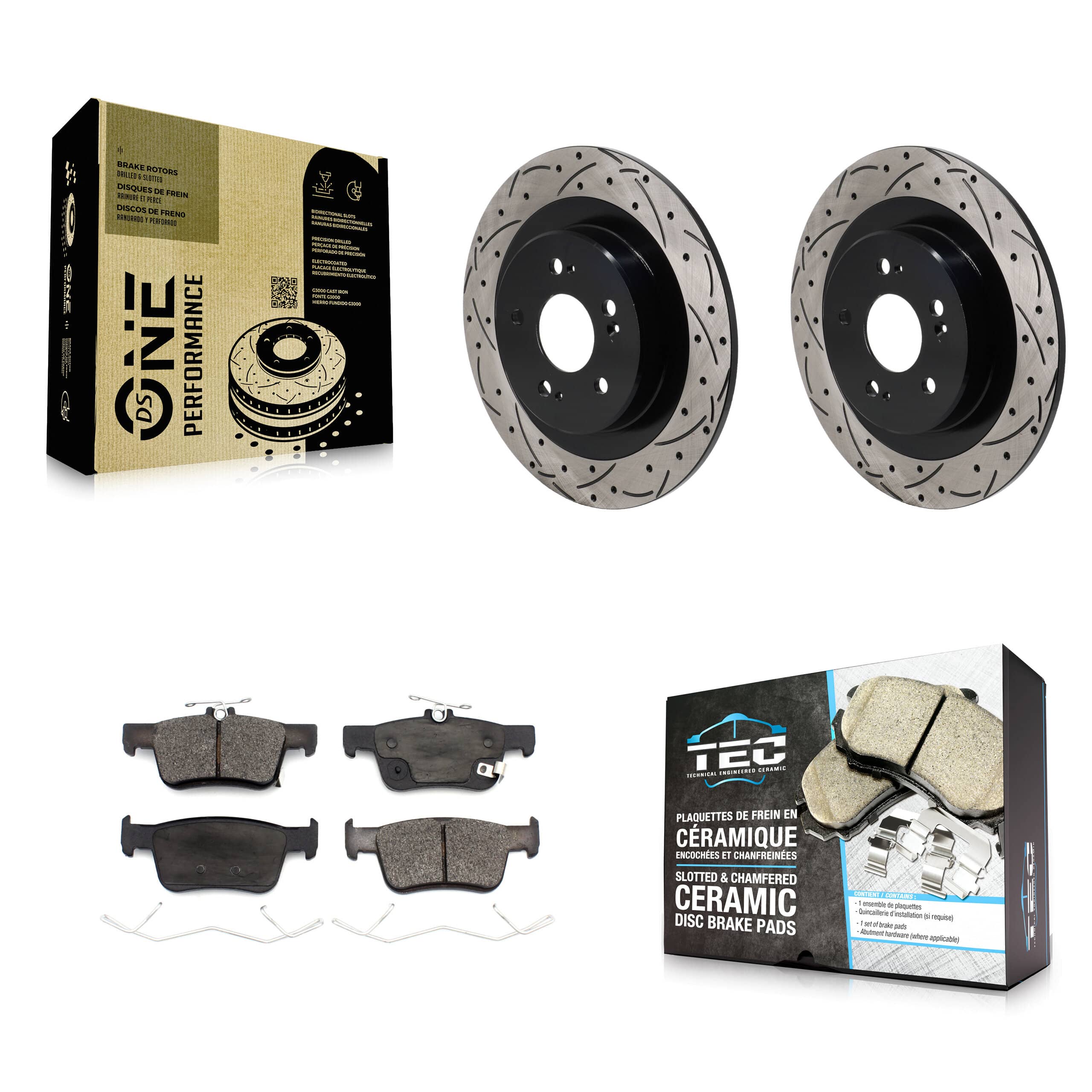 Transit Auto - KDT-101435 - Rear Disc Brake Kits
