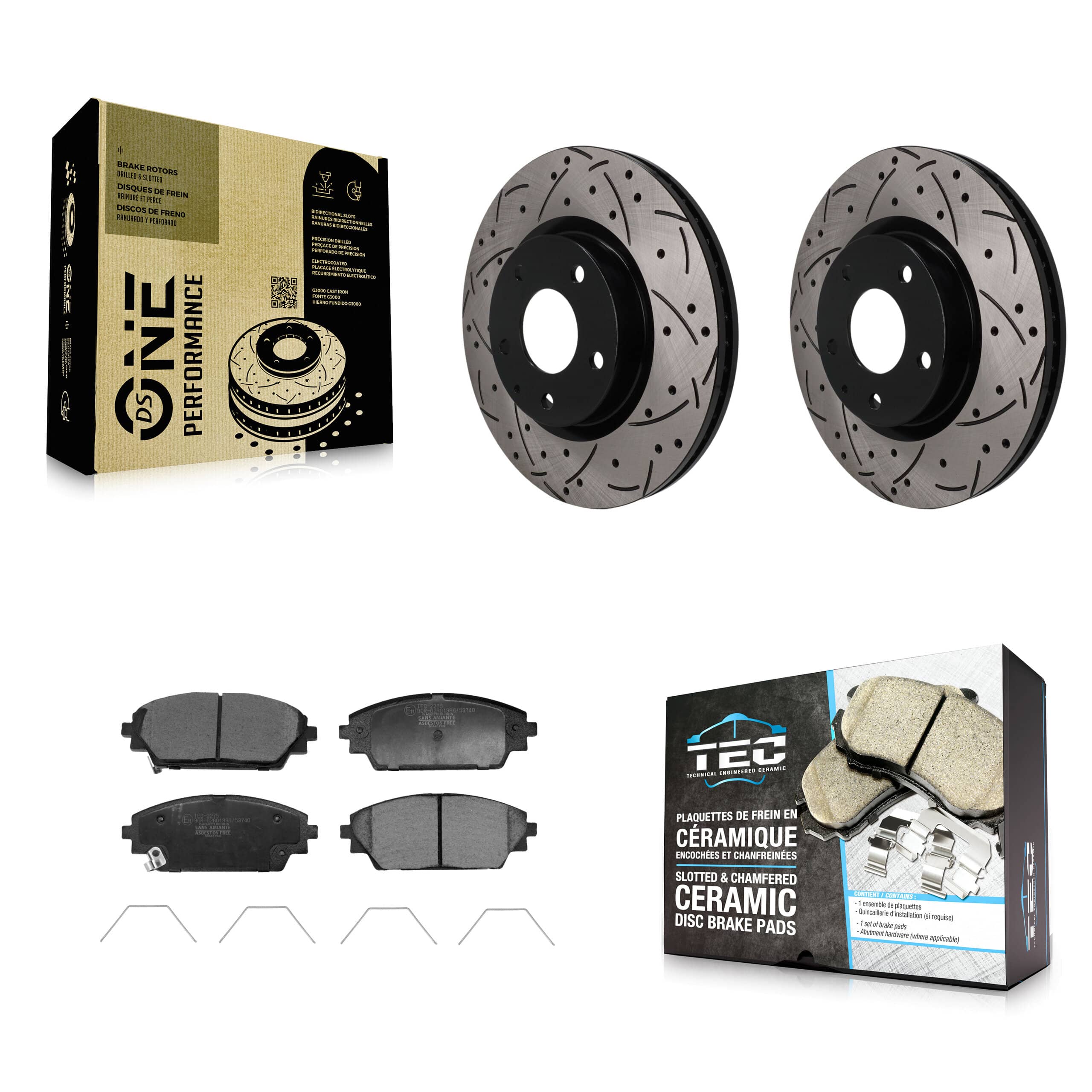 Transit Auto - KDT-101947 - Front Disc Brake Kits