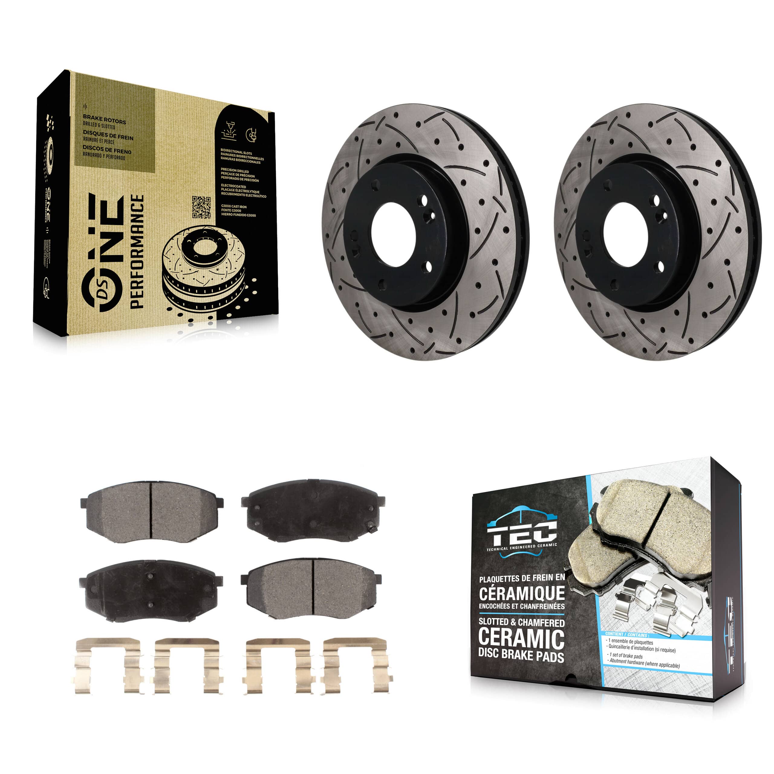 Transit Auto - KDT-102002 - Front Disc Brake Kits