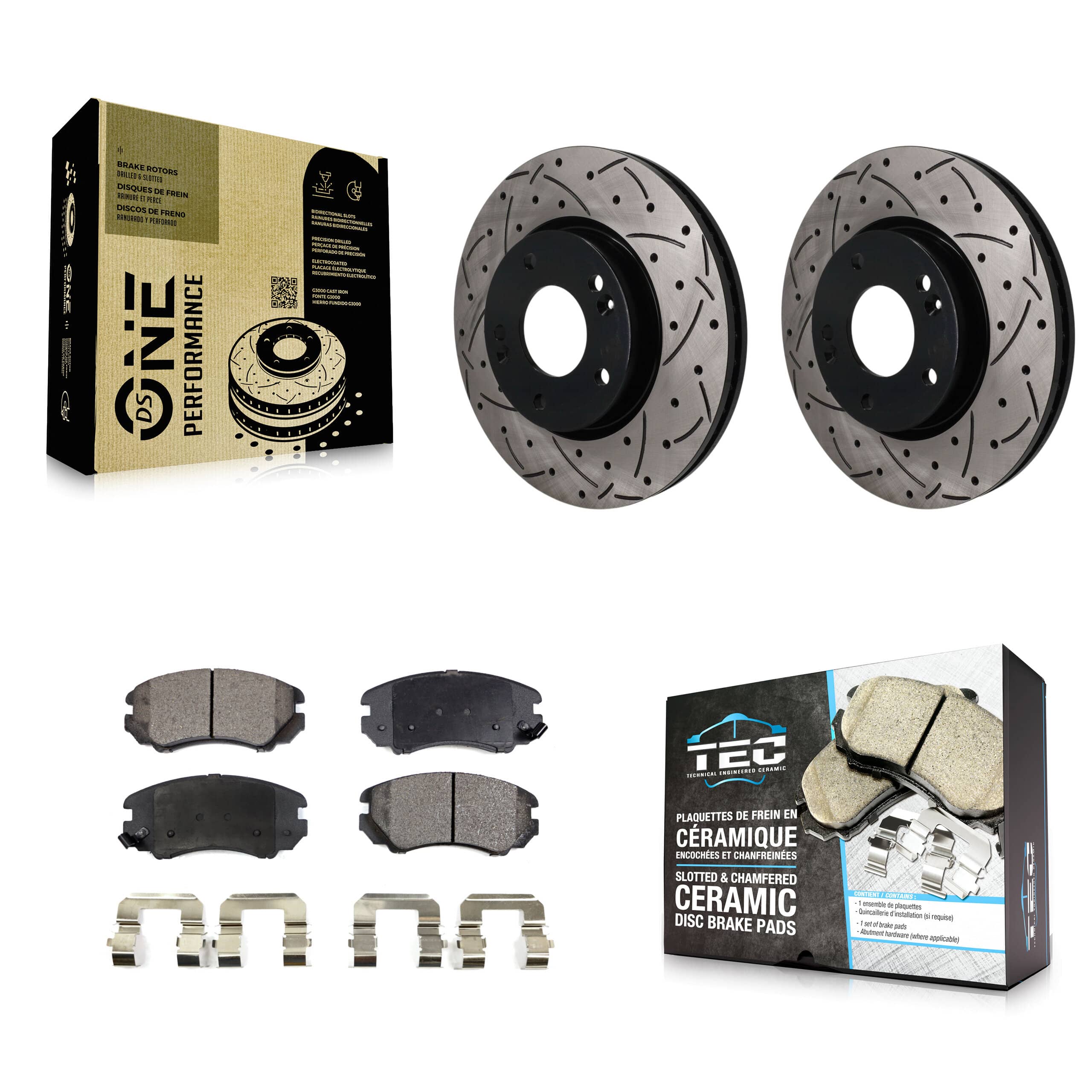 Transit Auto - KDT-102004 - Front Disc Brake Kits