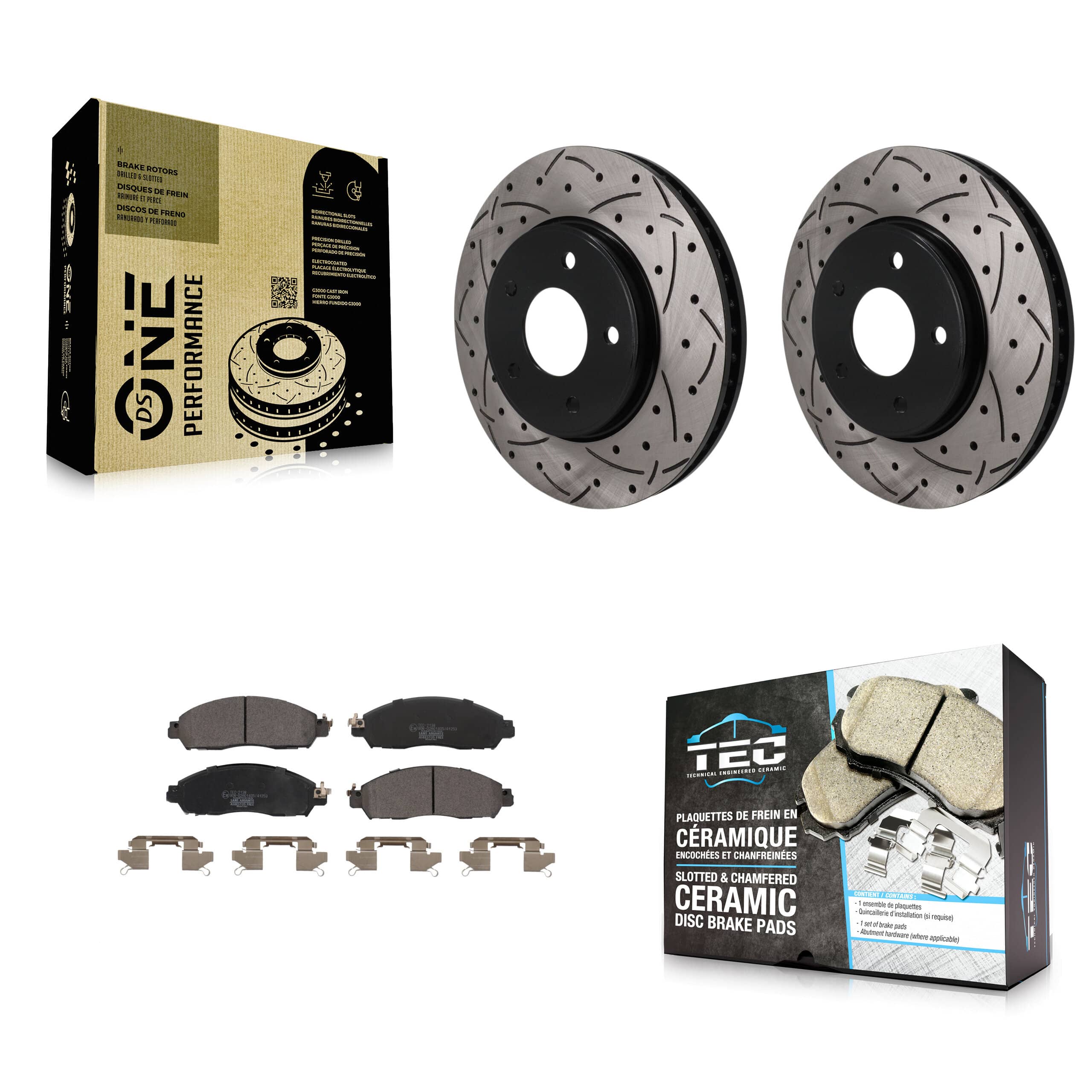 Transit Auto - KDT-102017 - Front Disc Brake Kits