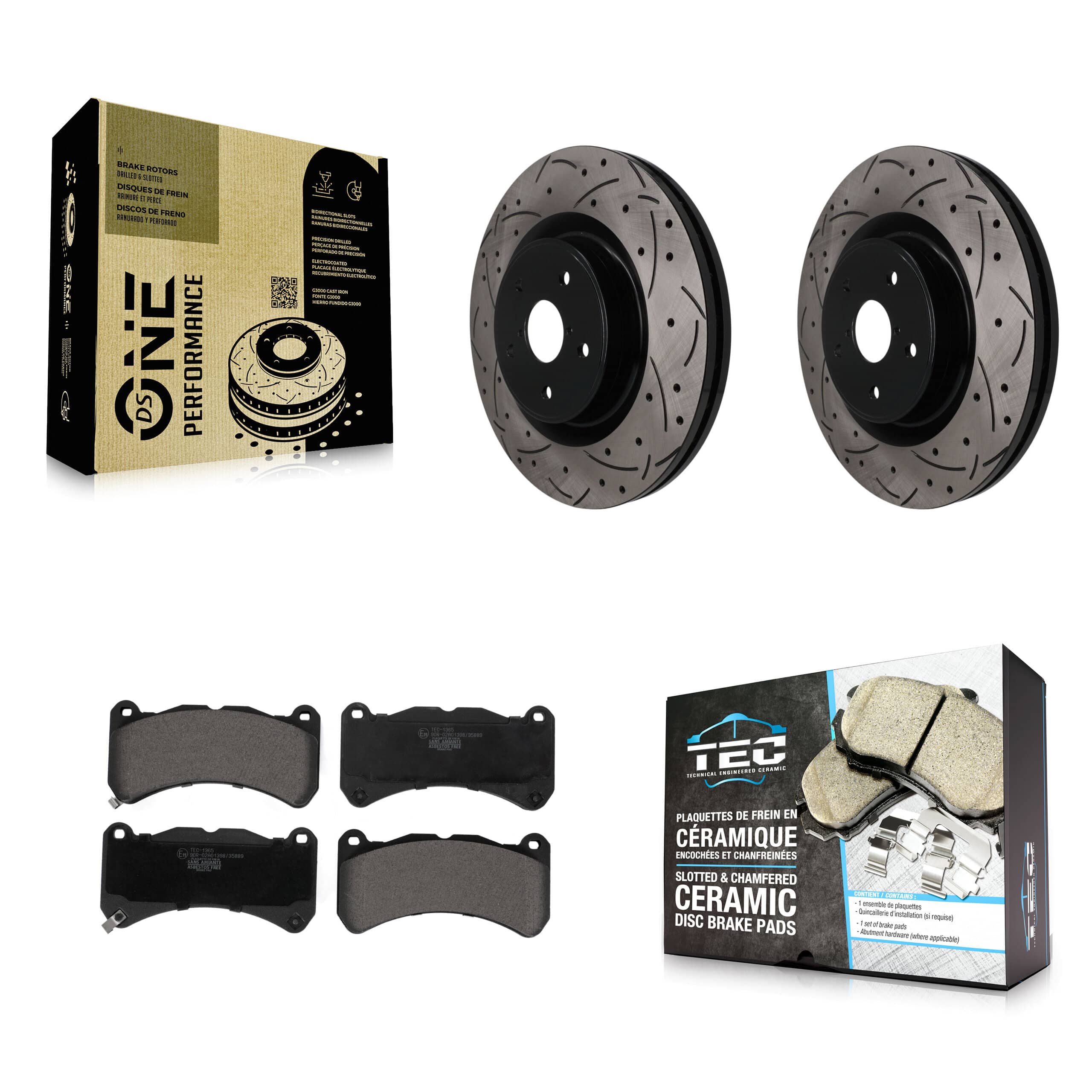 Transit Auto - KDT-102018 - Front Disc Brake Kits