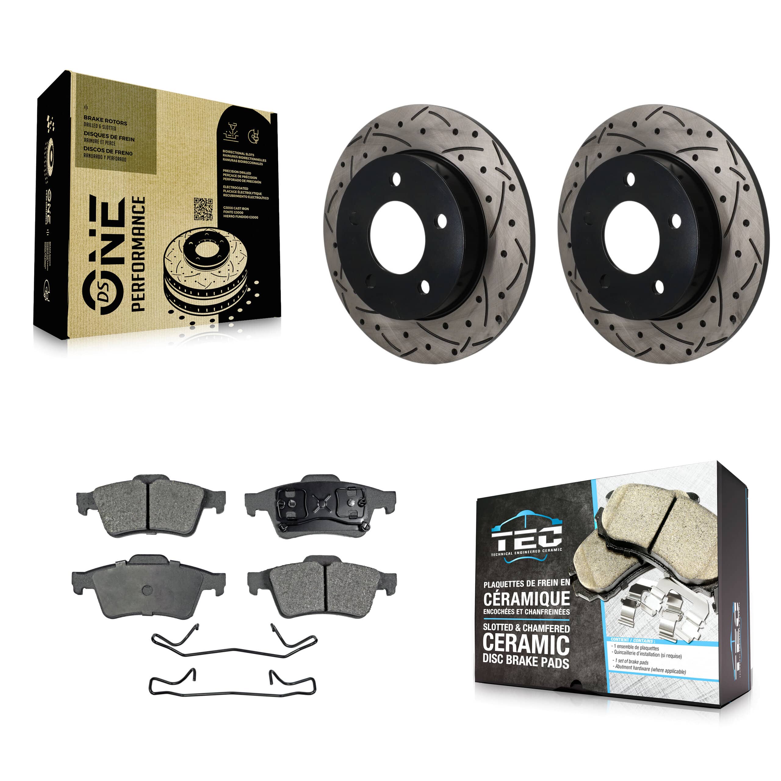Transit Auto - KDT-102028 - Rear Disc Brake Kits