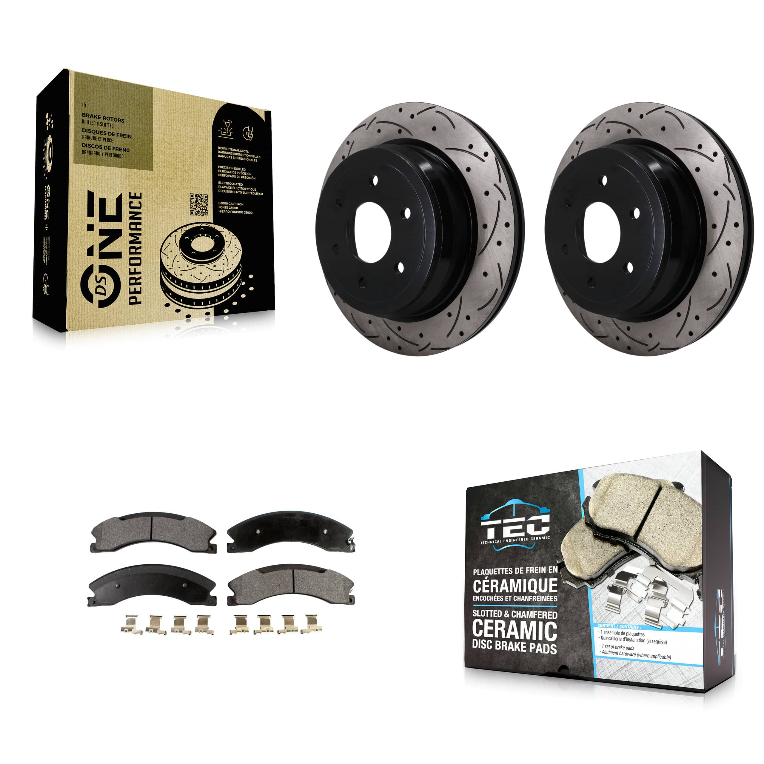 Transit Auto - KDT-102050 - Rear Disc Brake Kits