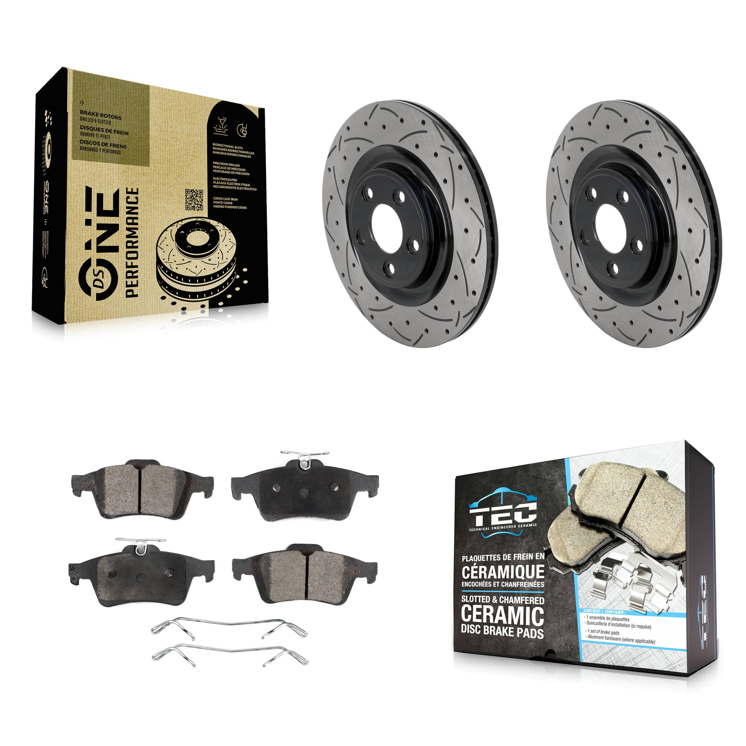 Transit Auto - KDT-102060 - Rear Disc Brake Kits