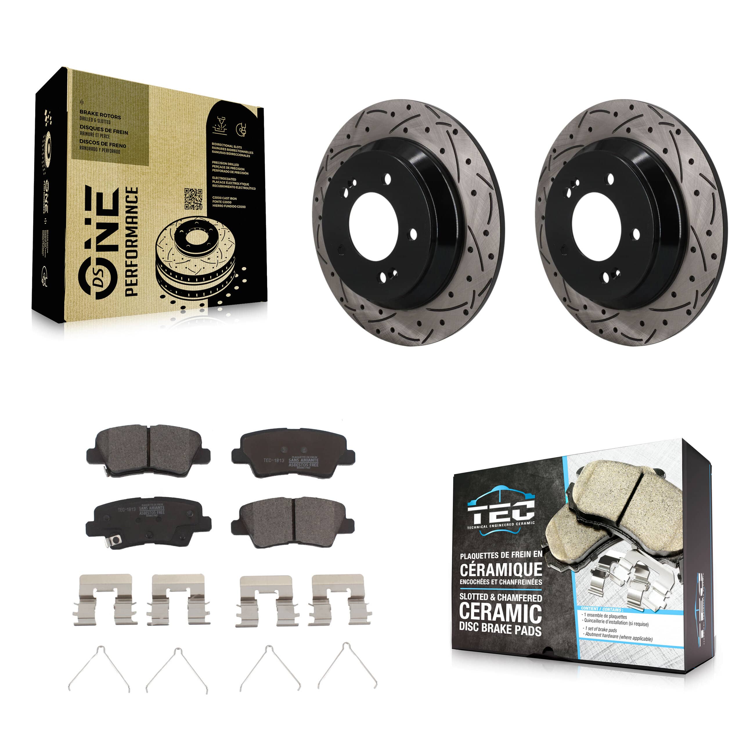Transit Auto - KDT-102071 - Rear Disc Brake Kits