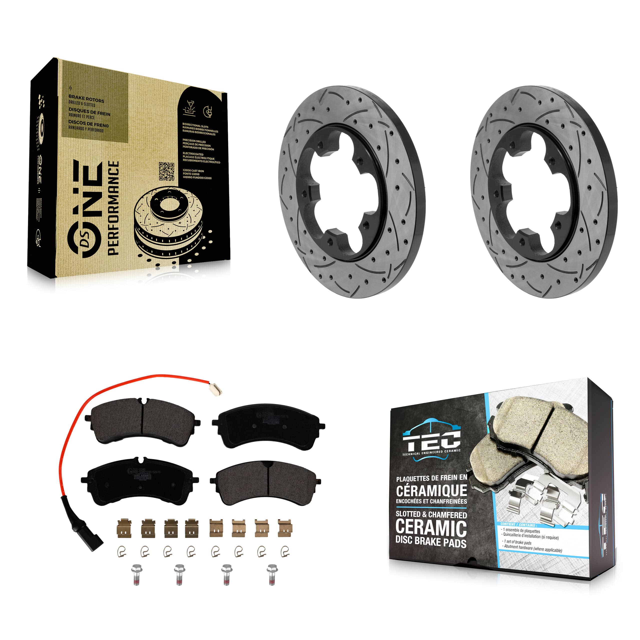 Transit Auto - KDT-102076 - Rear Disc Brake Kits