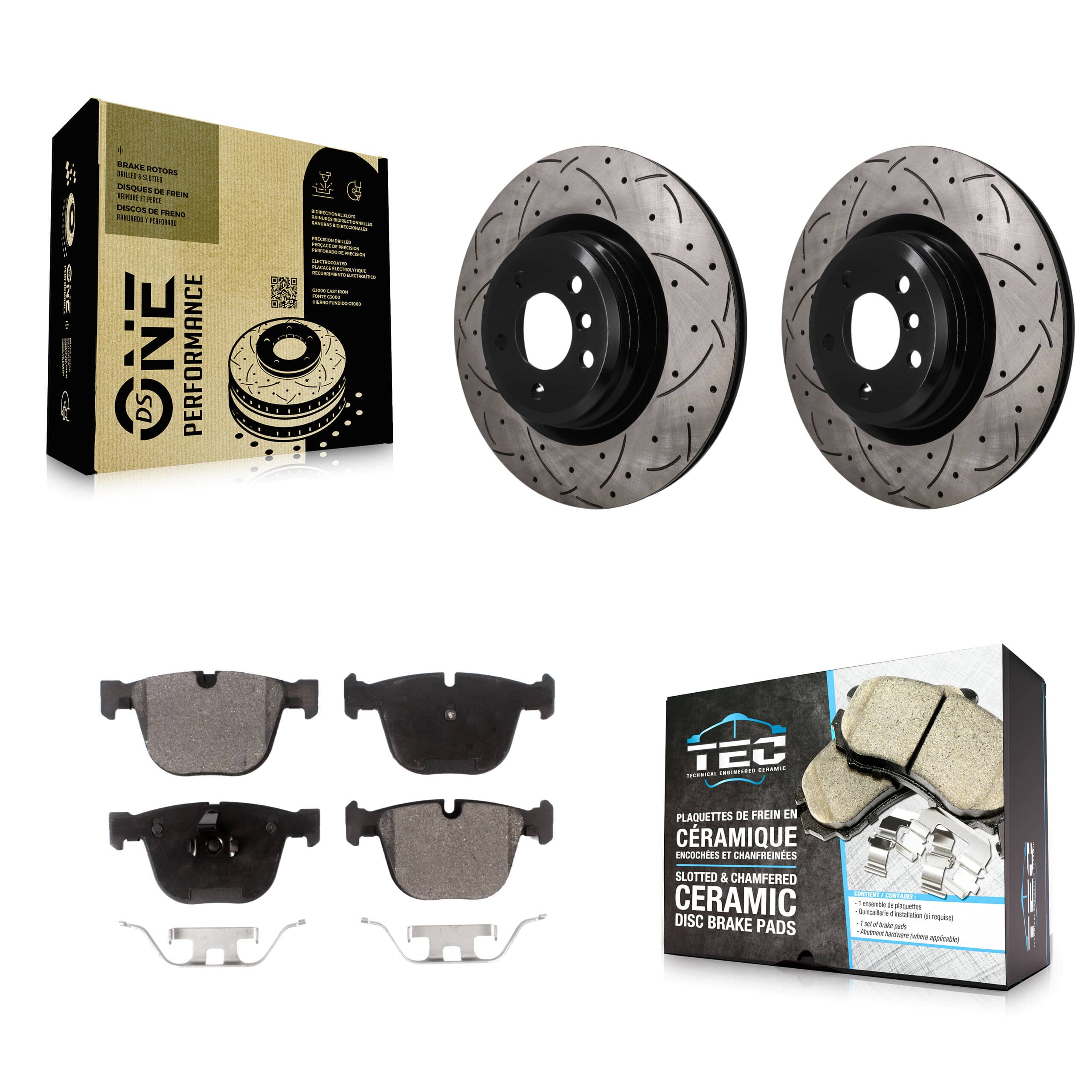 Transit Auto - KDT-102078 - Rear Disc Brake Kits