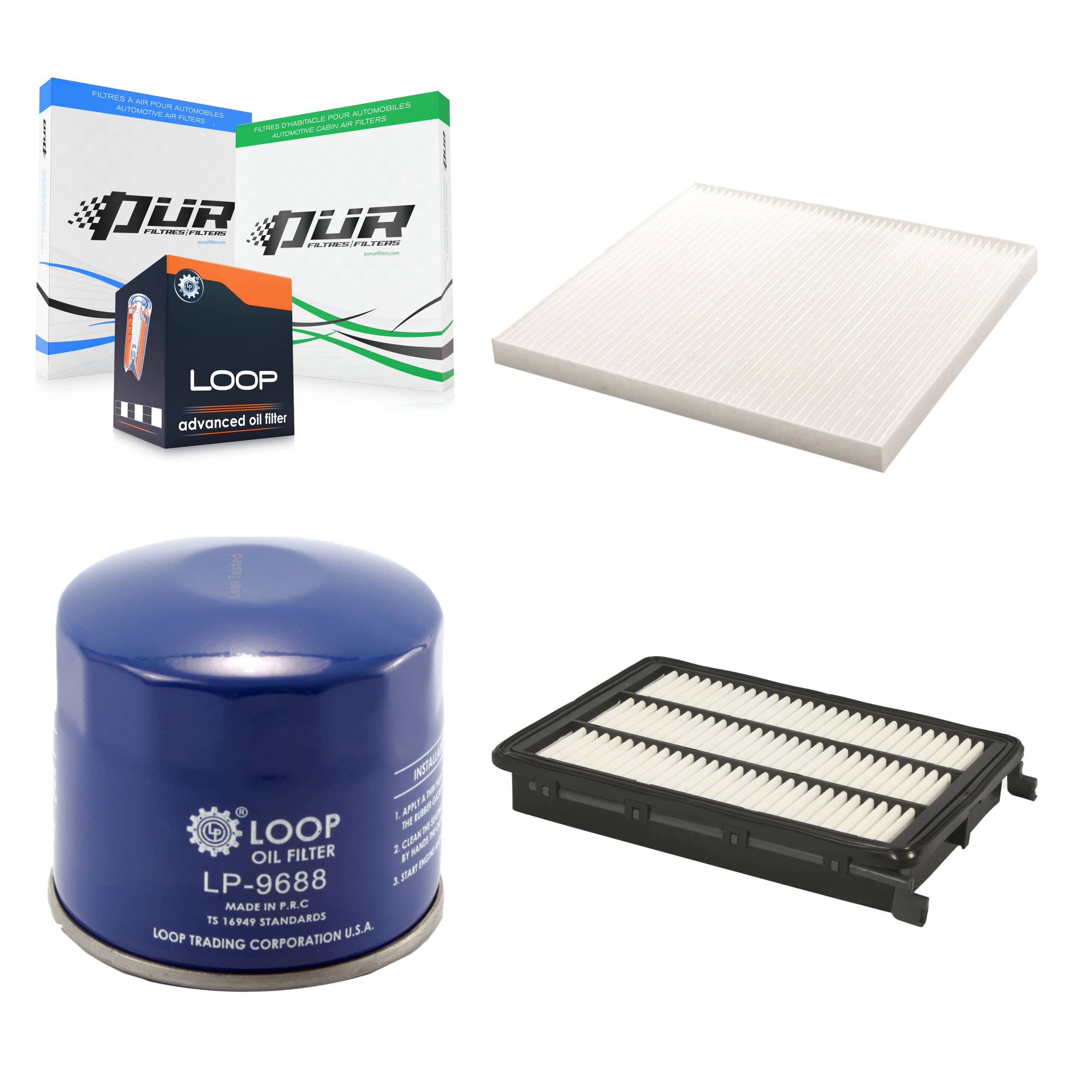 PUR - KFM-100002 - Cabin Air Filter Kits