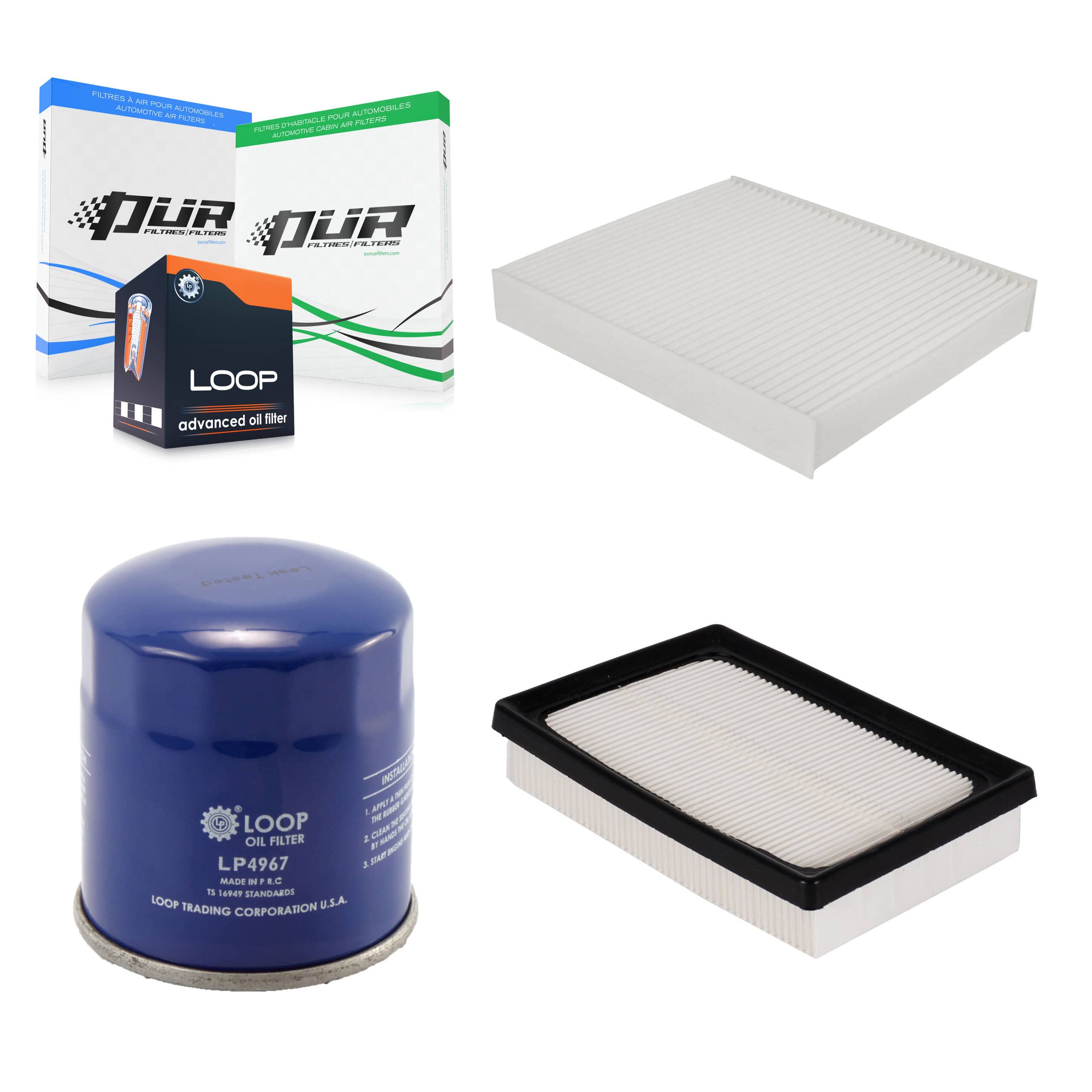 PUR - KFM-100007 - Cabin Air Filter Kits