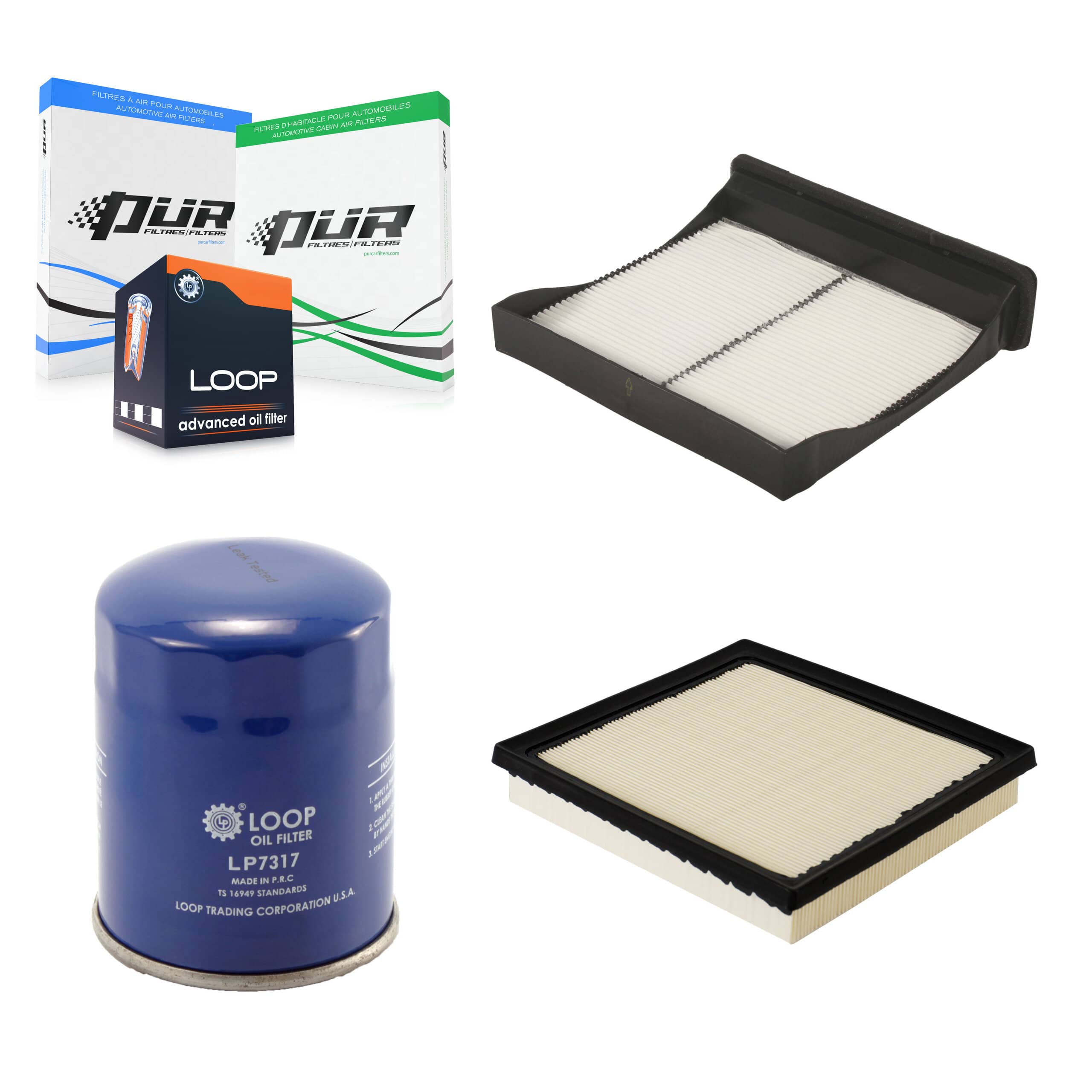 PUR - KFM-100015 - Cabin Air Filter Kits