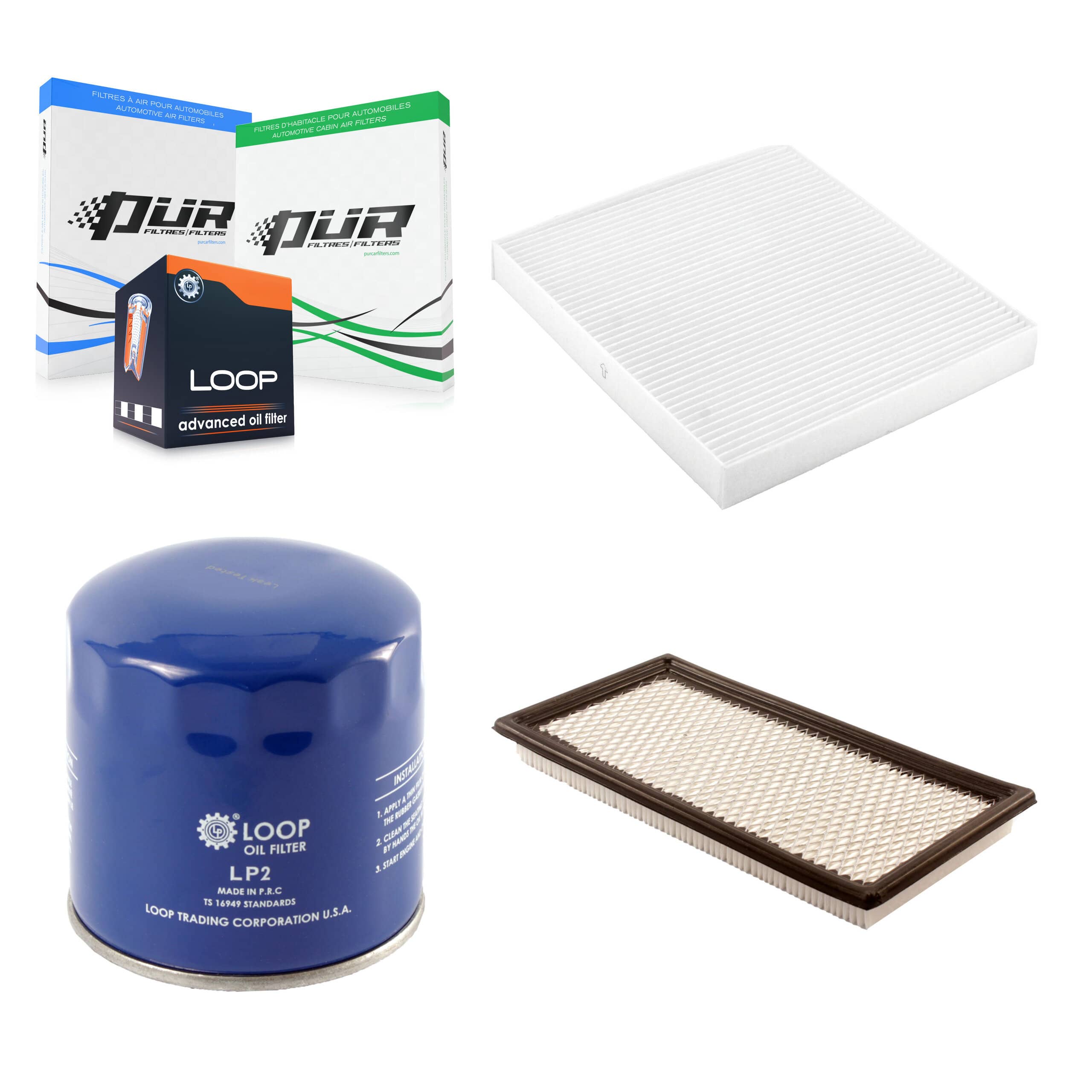 PUR - KFM-100150 - Cabin Air Filter Kits