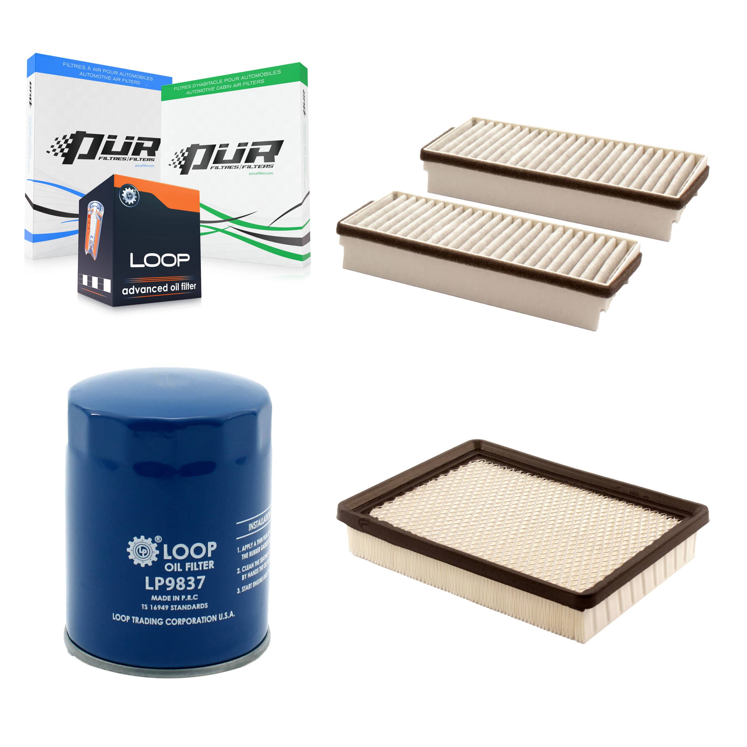 PUR - KFM-100168 - Cabin Air Filter Kits