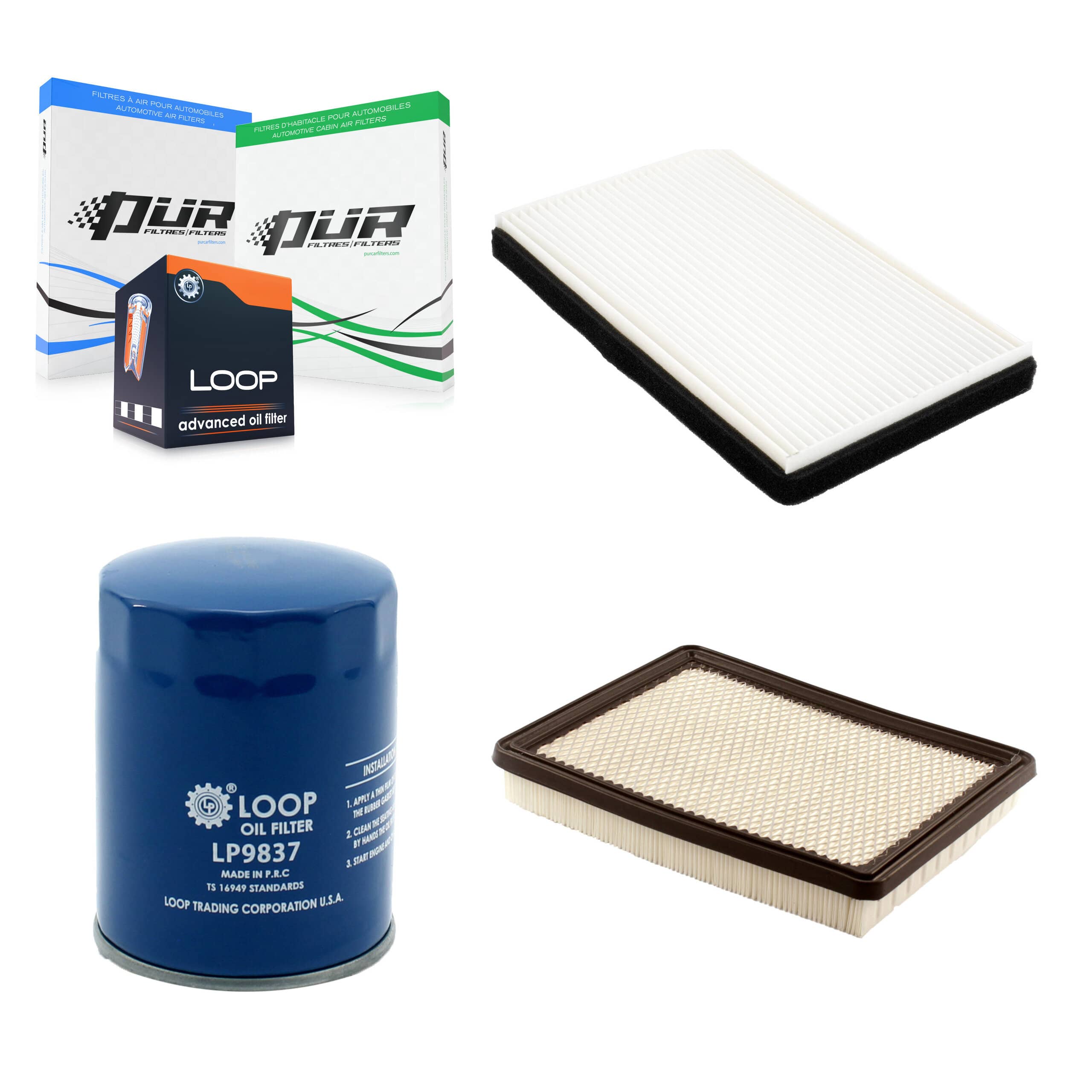 PUR - KFM-100315 - Cabin Air Filter Kits