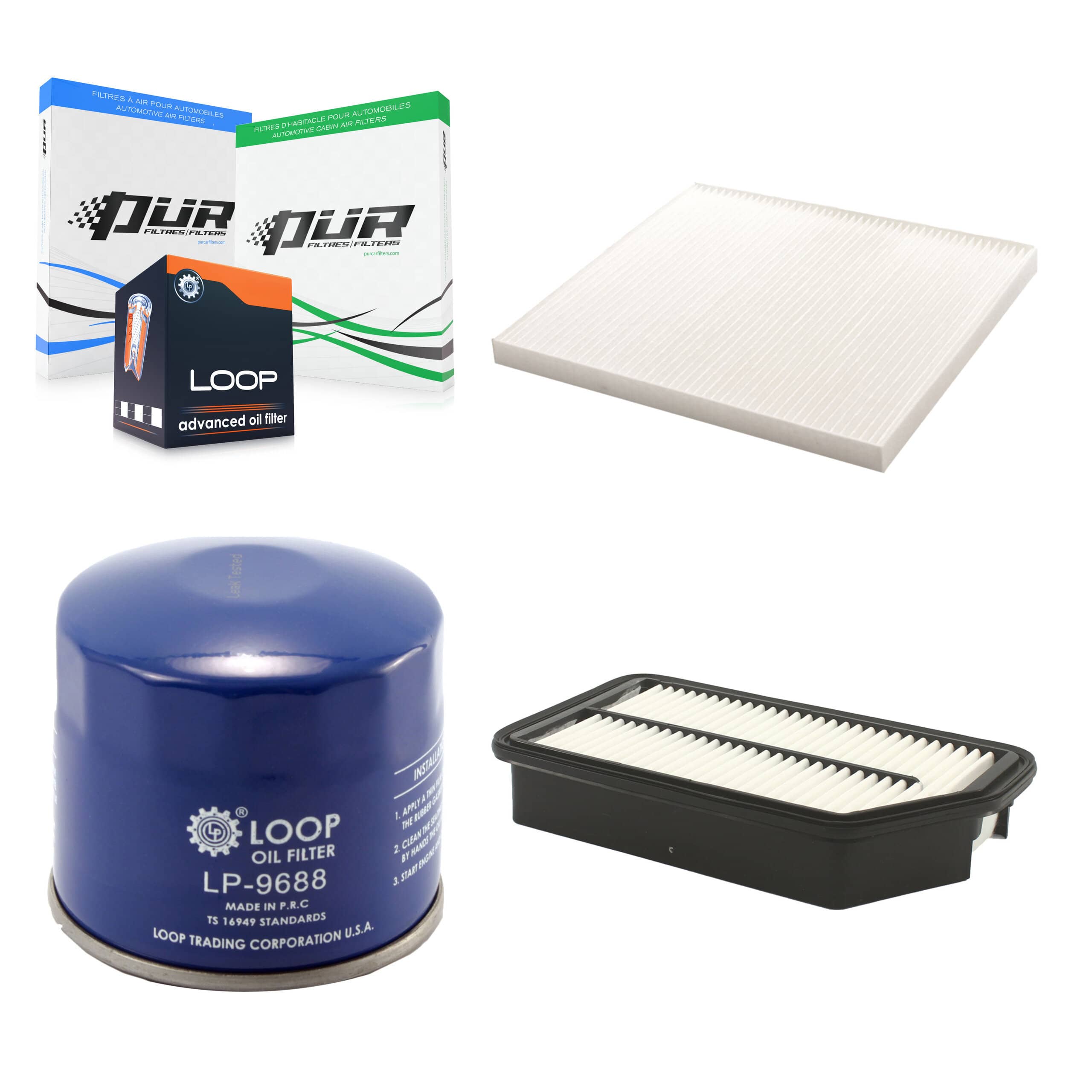 PUR - KFM-100351 - Cabin Air Filter Kits