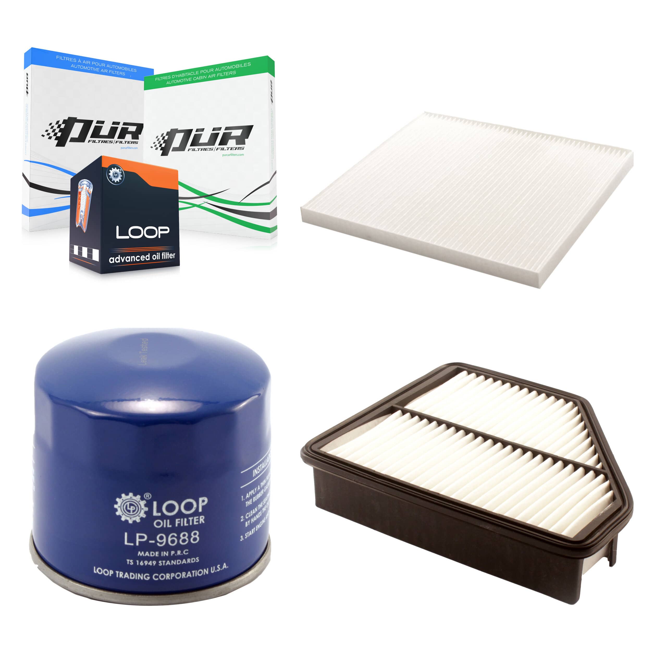 PUR - KFM-100352 - Cabin Air Filter Kits