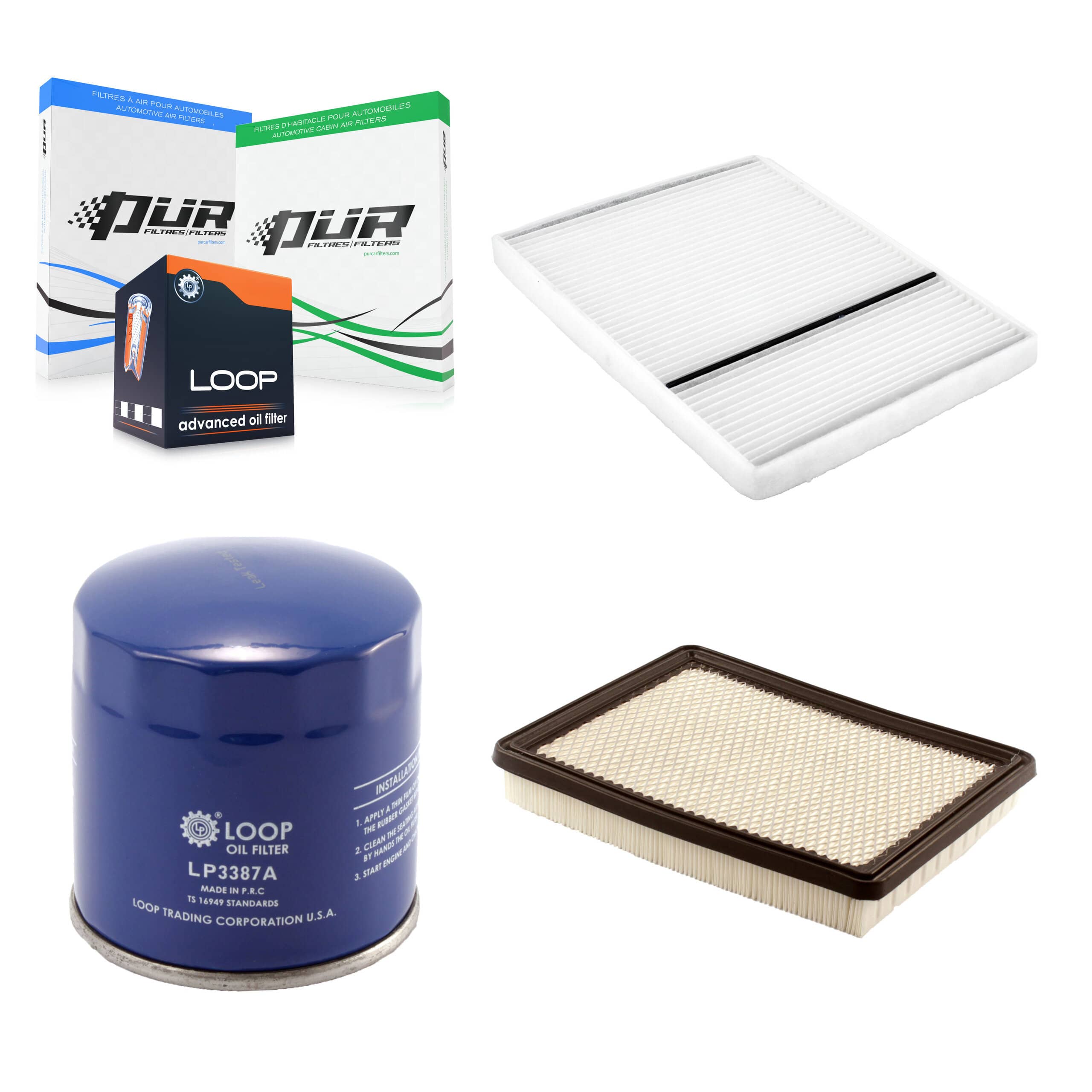 PUR - KFM-100366 - Cabin Air Filter Kits
