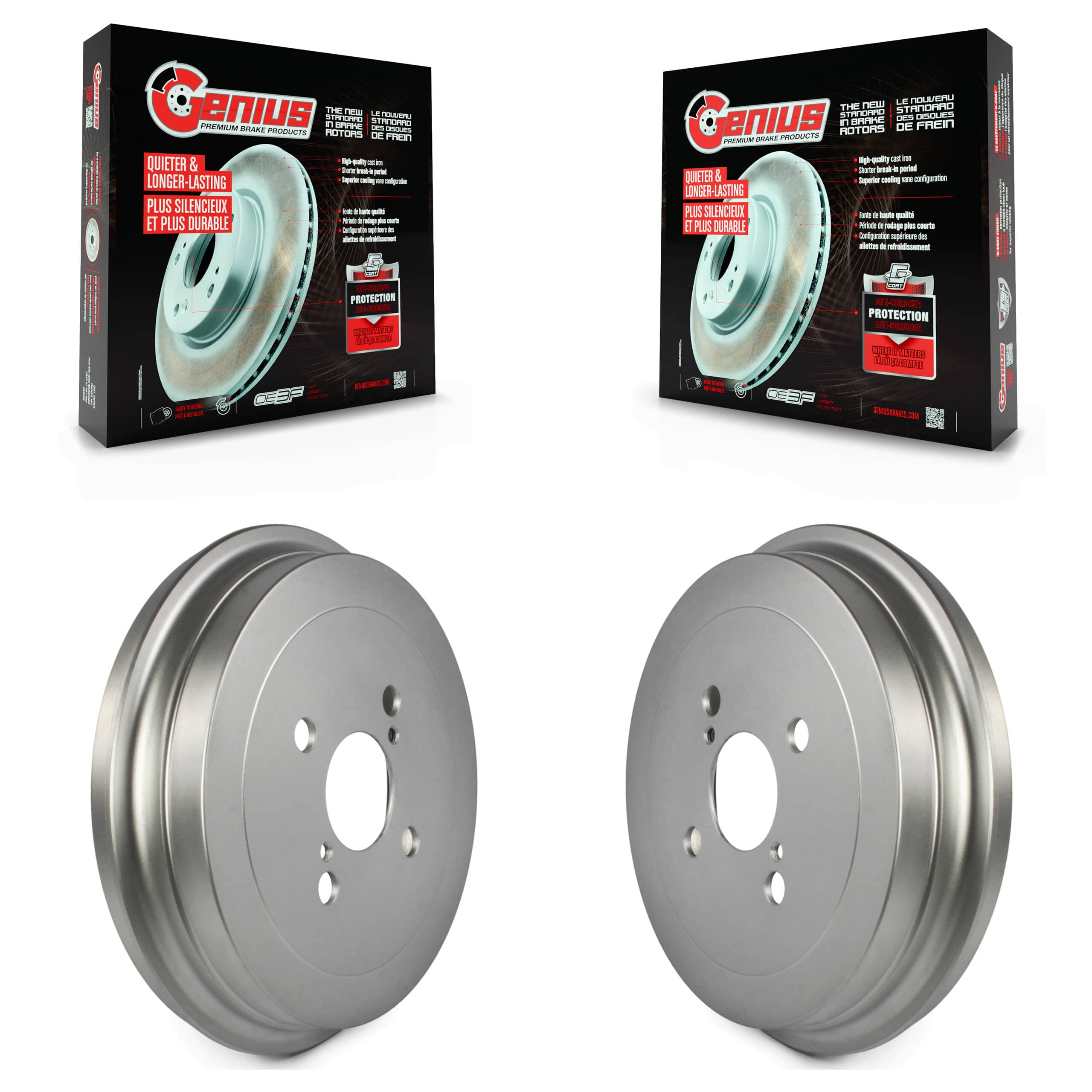Genius - KG-101405 - Rear Brake Drum Kits