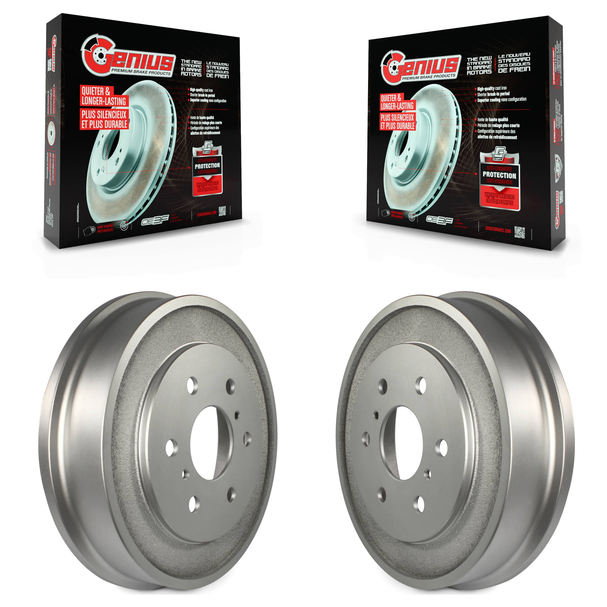 Genius - KG-101409 - Rear Brake Drum Kits